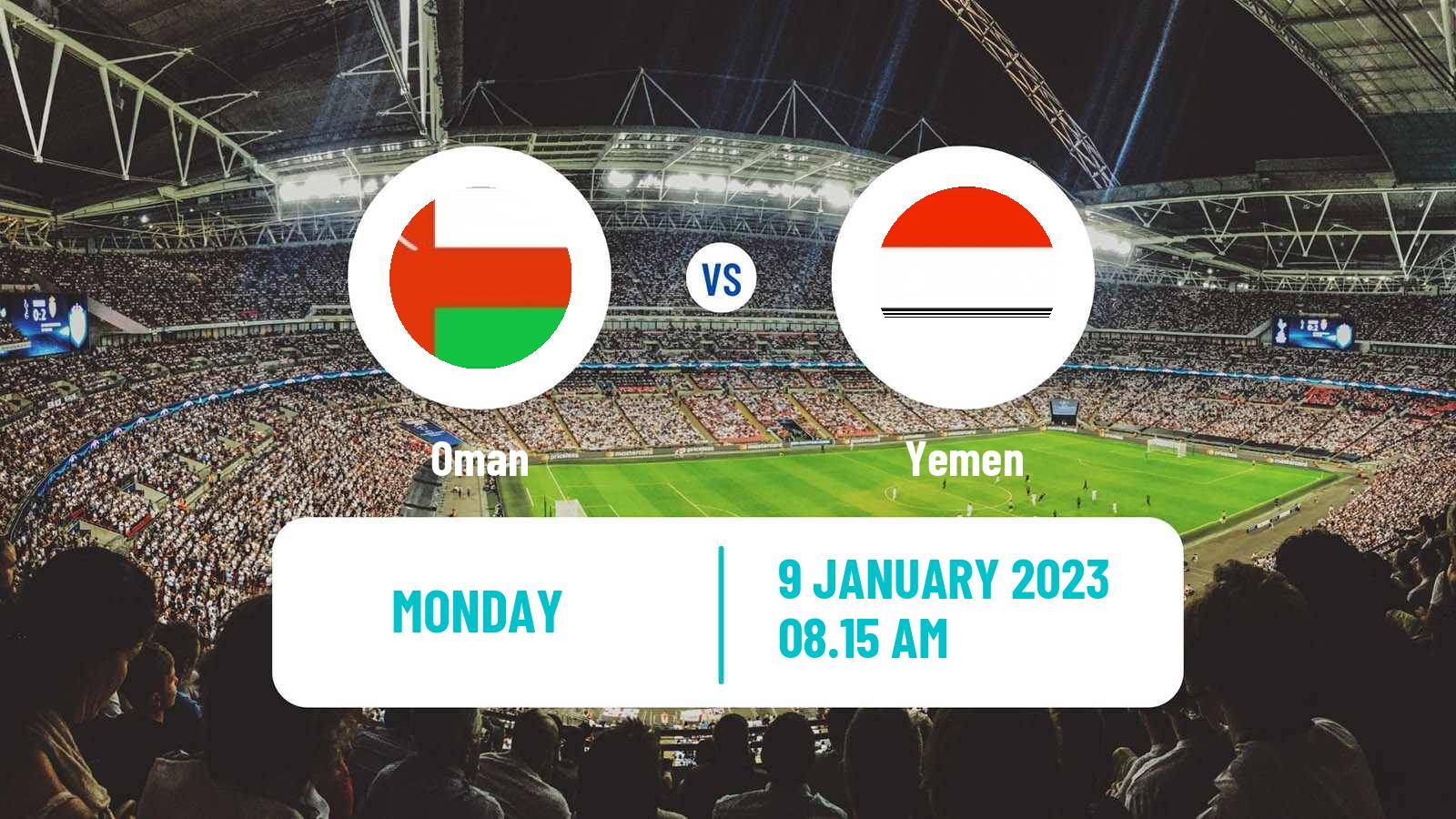 Soccer Gulf Cup of Nations Oman - Yemen