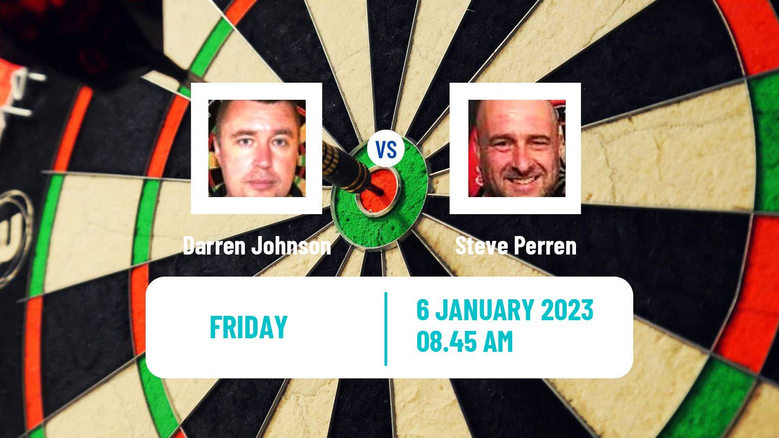 Darts Darts Darren Johnson - Steve Perren