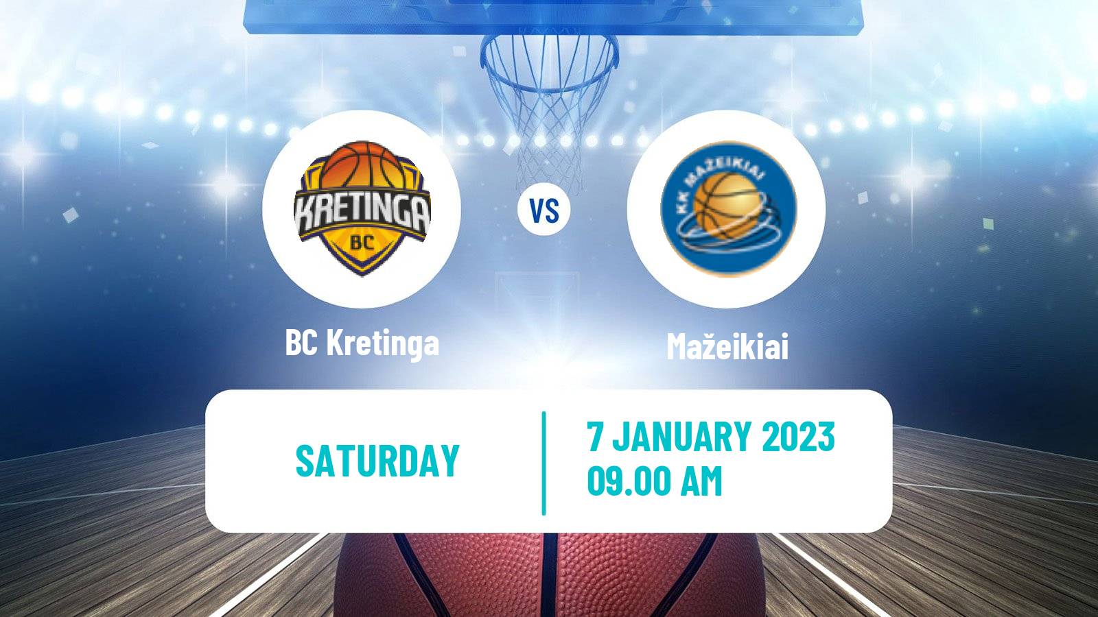 Basketball Lietuvos NKL Kretinga - Mažeikiai