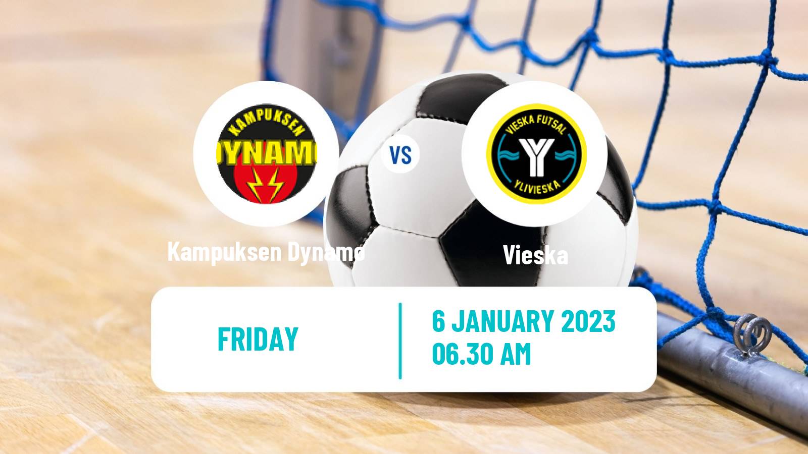 Futsal Finnish Liiga Futsal Kampuksen Dynamo - Vieska