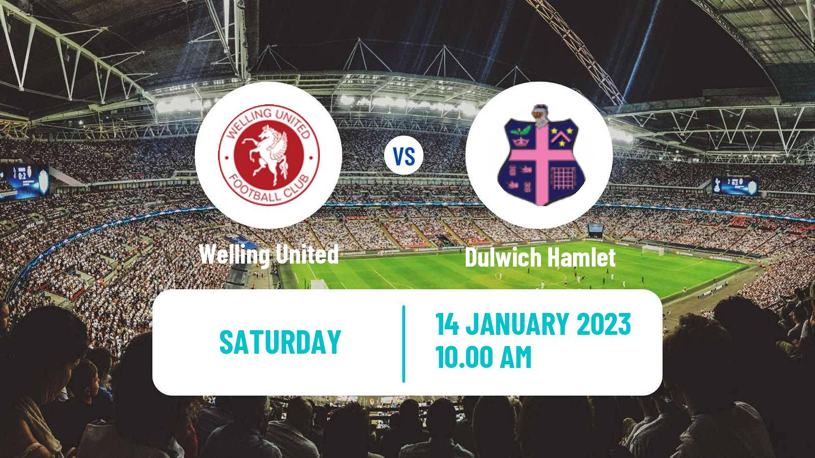 Soccer English National League South Welling United - Dulwich Hamlet