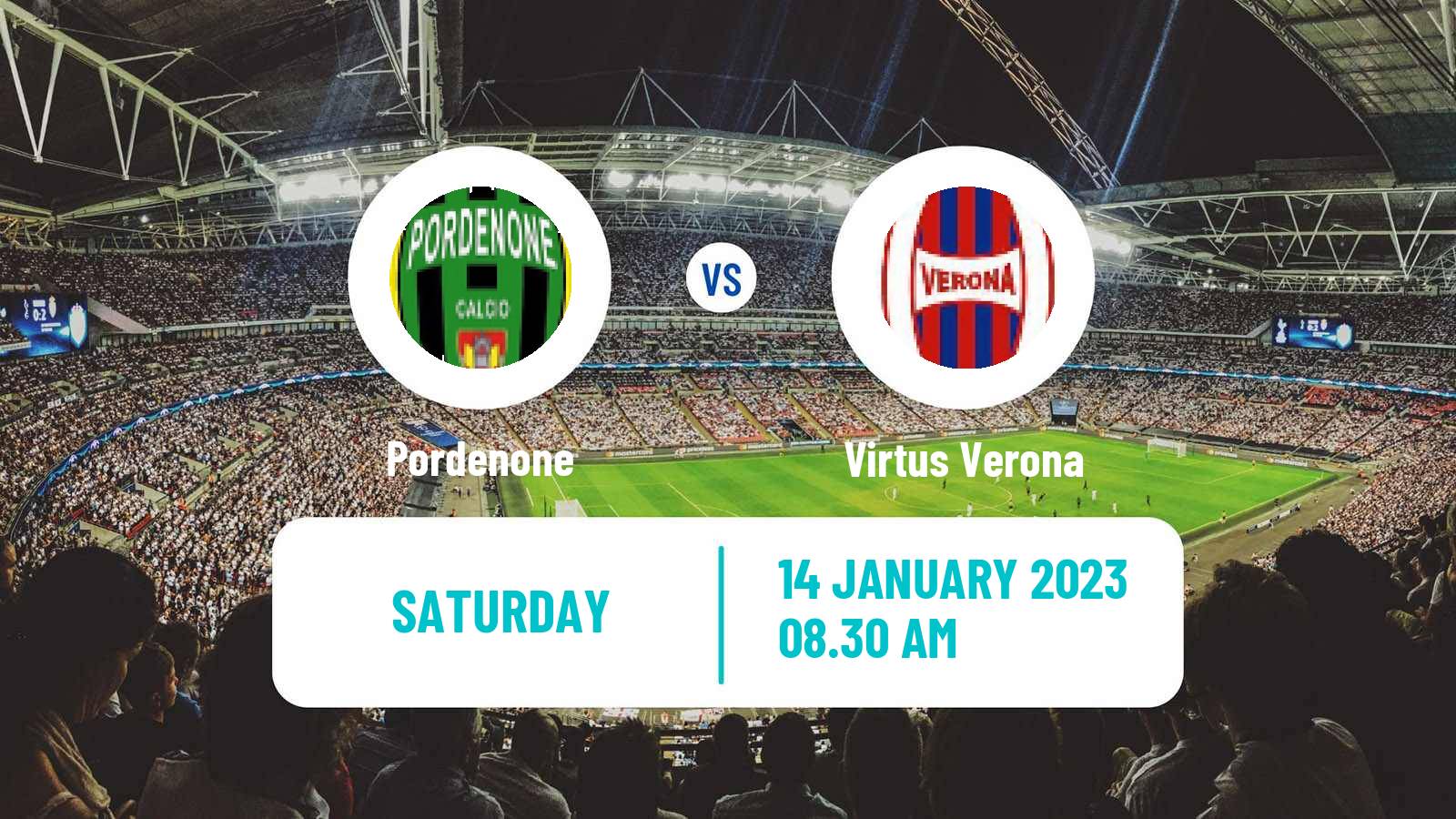 Soccer Italian Serie C Group A Pordenone - Virtus Verona