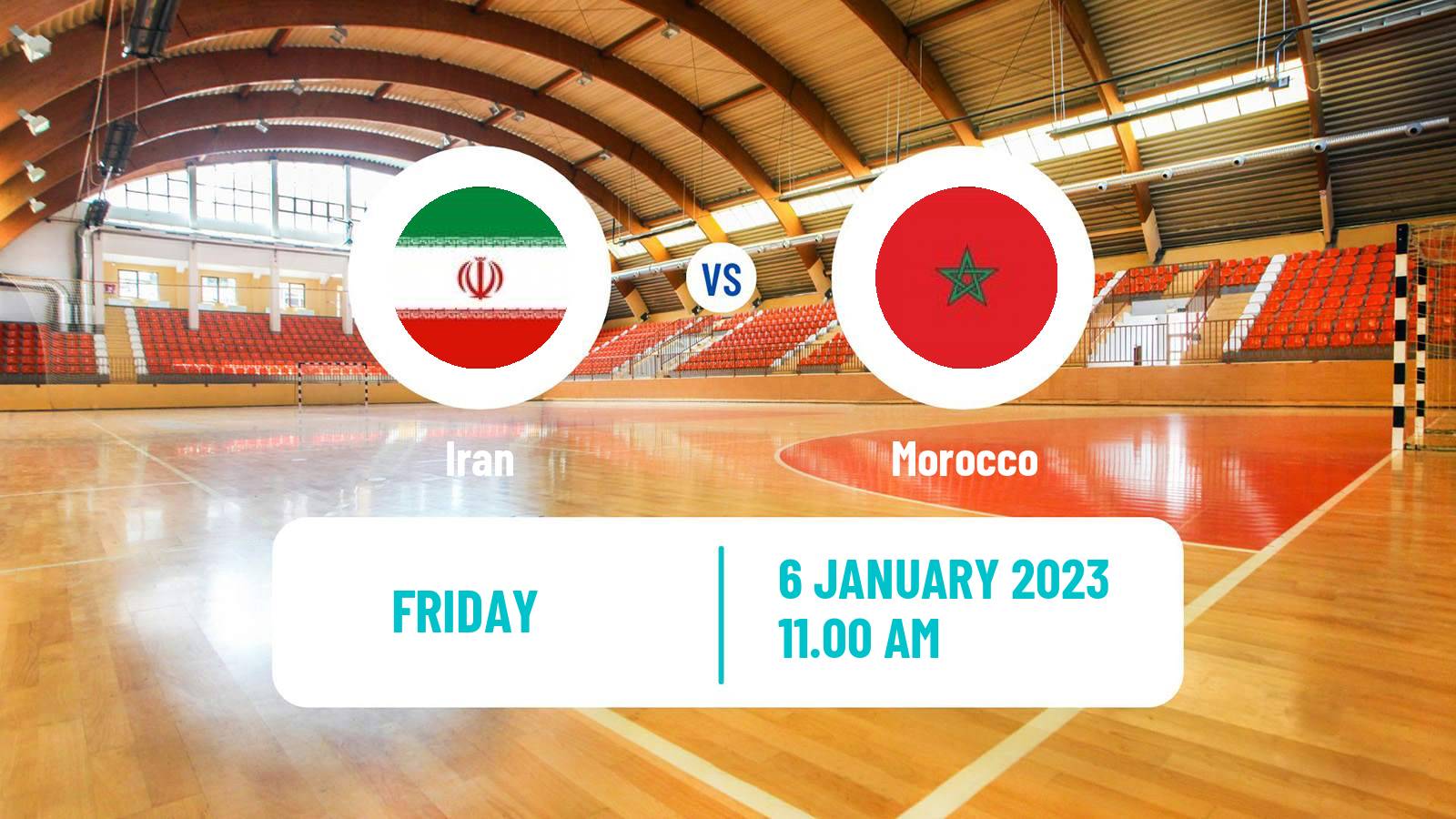 Handball Friendly International Handball Iran - Morocco