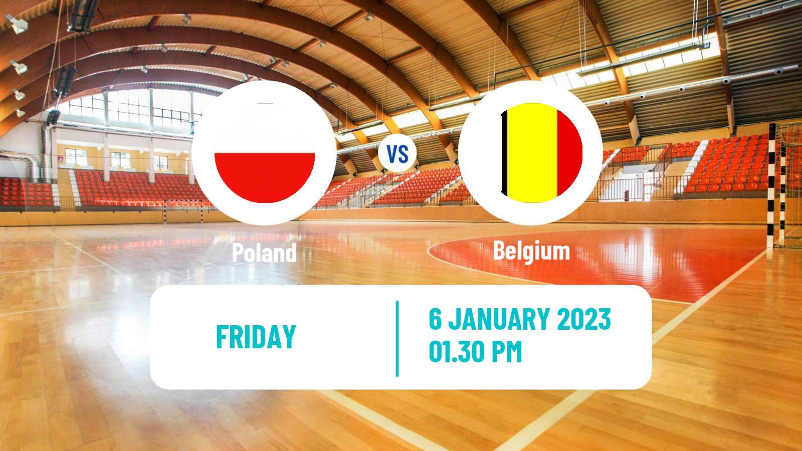 Handball Friendly International Handball Poland - Belgium
