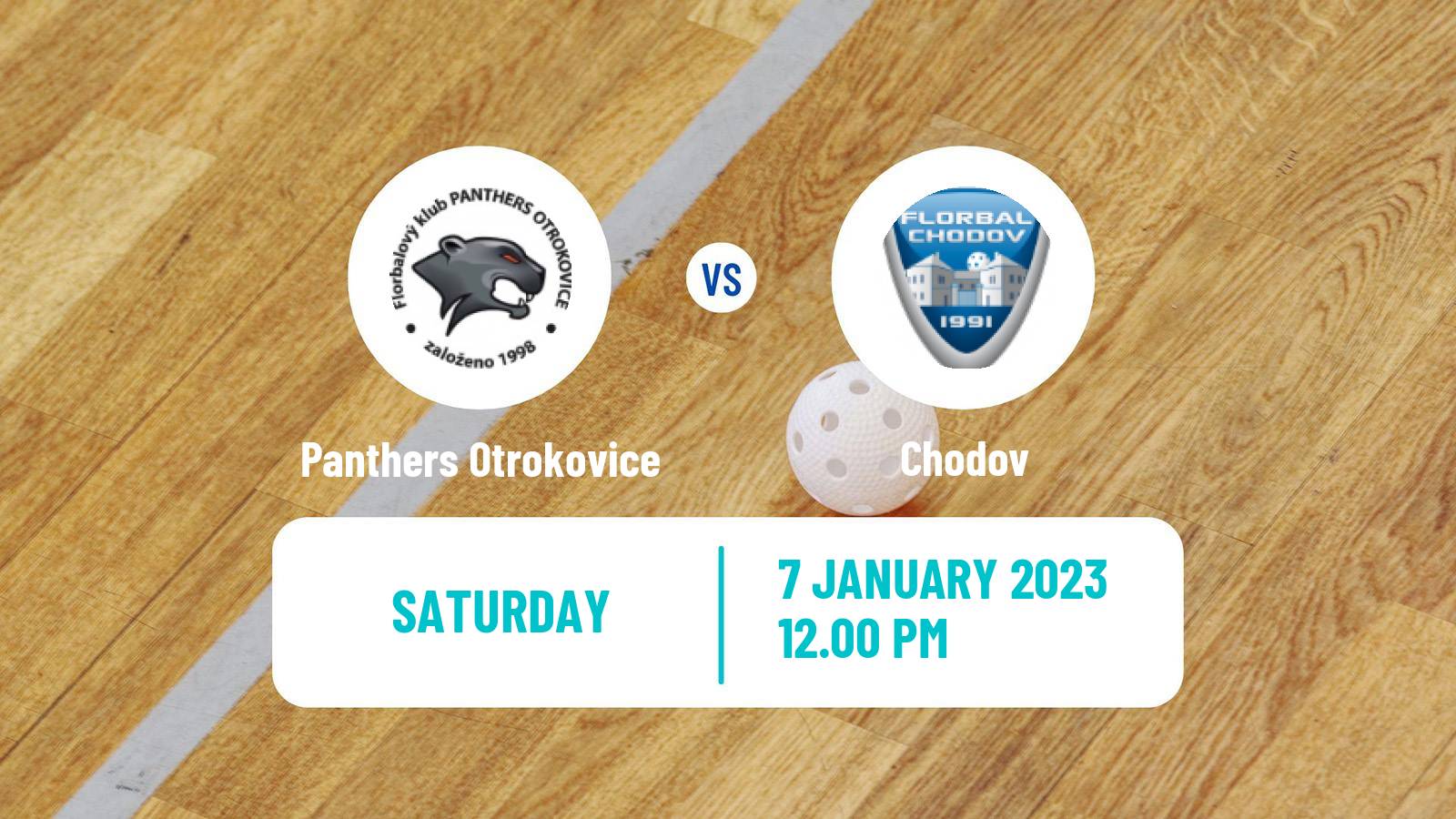 Floorball Czech Superliga Floorball Panthers Otrokovice - Chodov