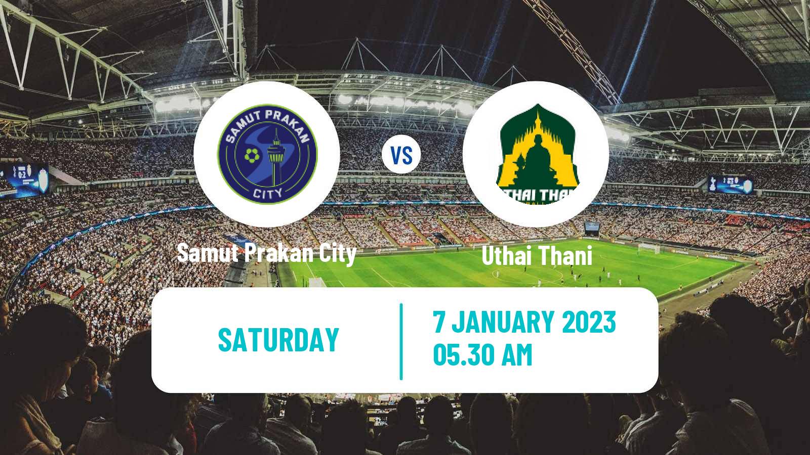 Soccer Thai League 2 Samut Prakan City - Uthai Thani