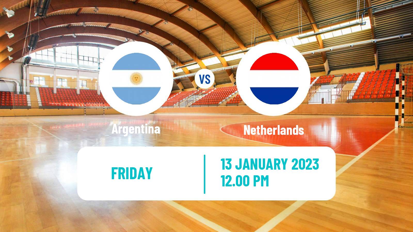 Handball Handball World Championship Argentina - Netherlands