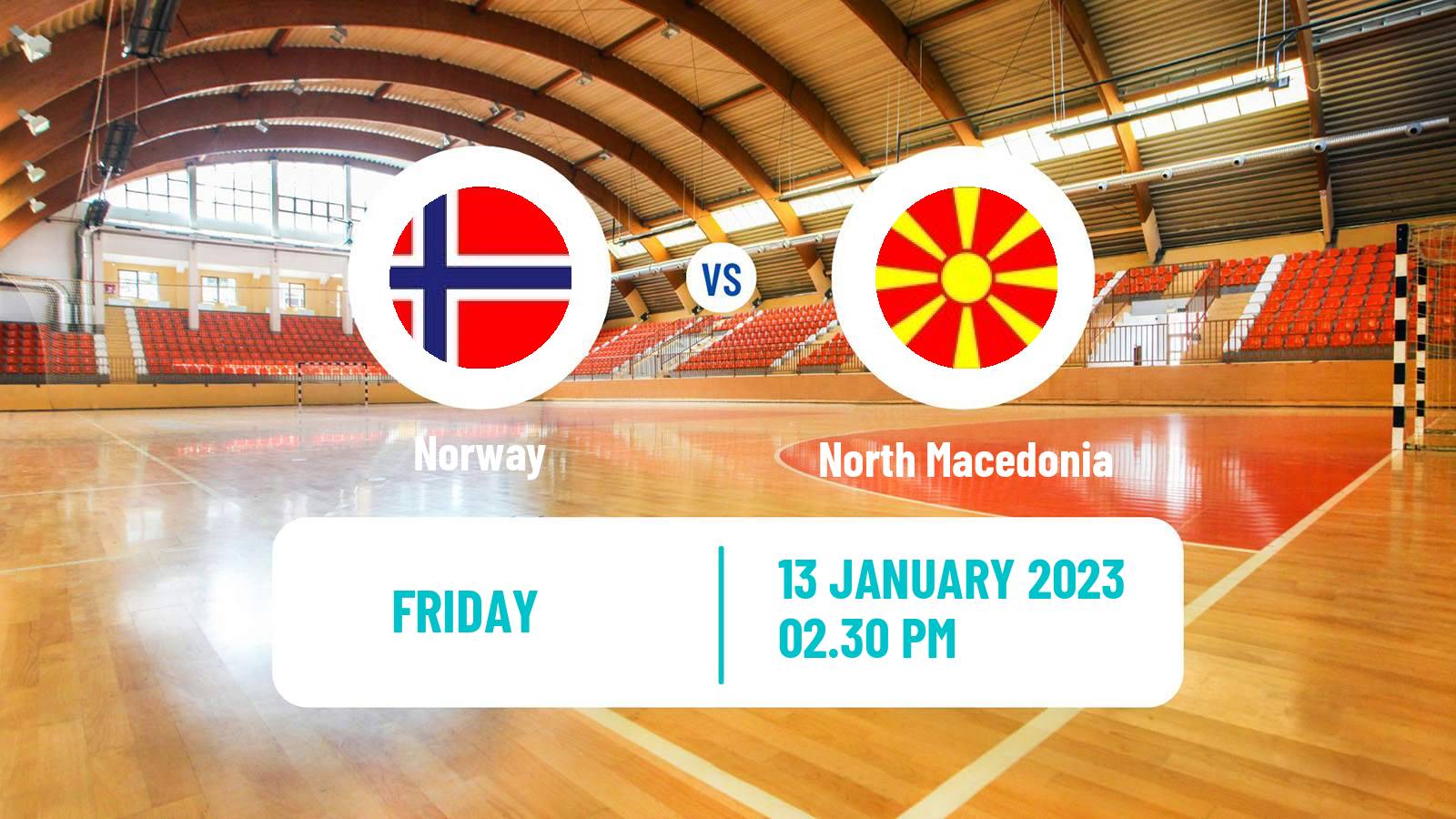 Handball Handball World Championship Norway - North Macedonia