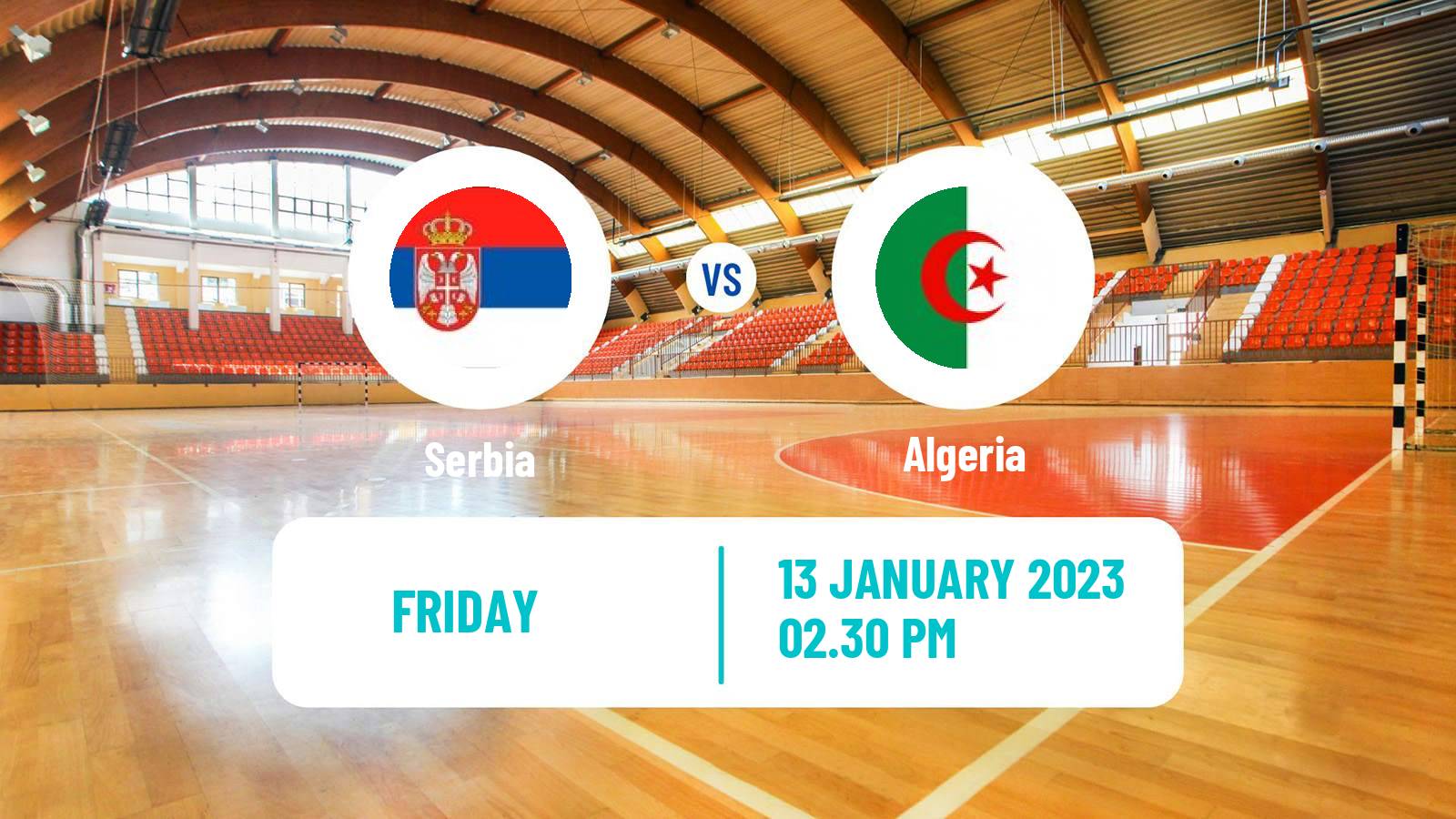Handball Handball World Championship Serbia - Algeria