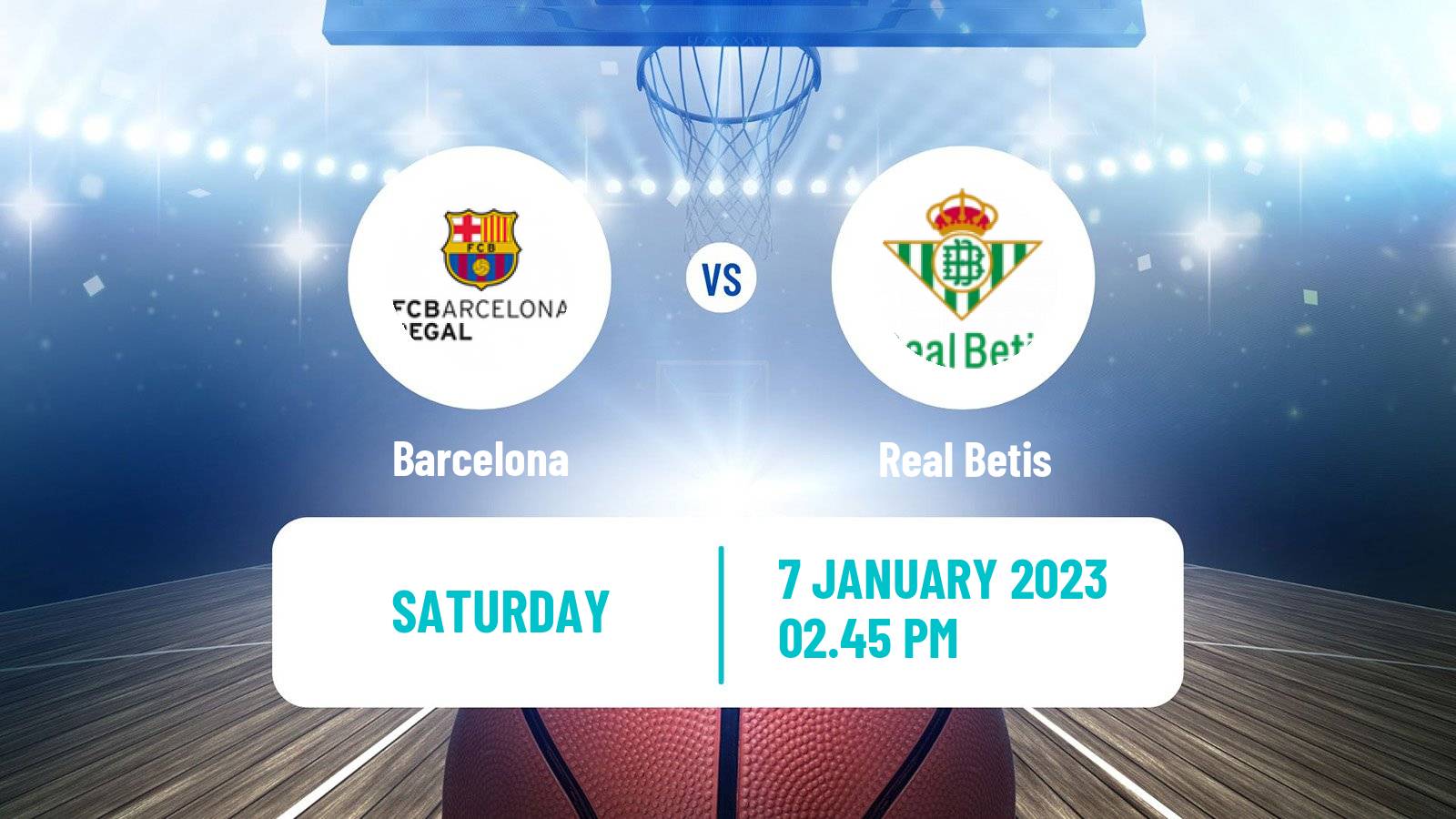 Basketball Spanish ACB League Barcelona - Real Betis