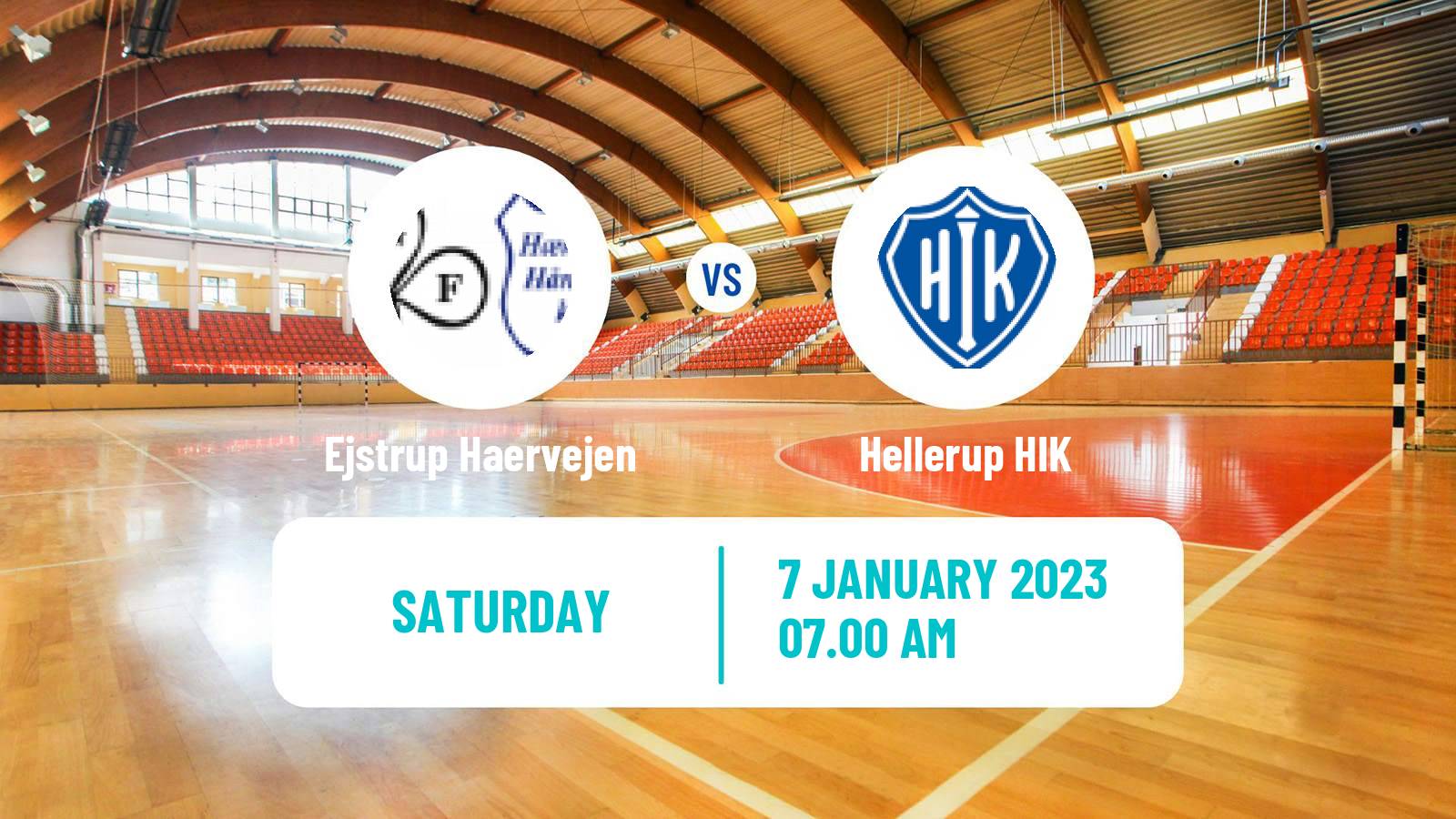 Handball Danish 1 Division Handball Women Ejstrup Haervejen - Hellerup HIK