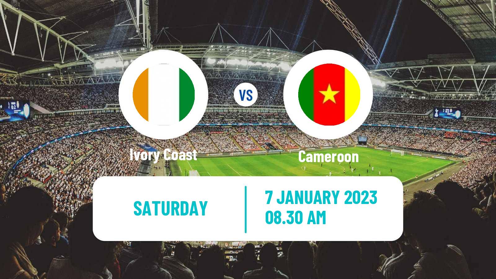 Soccer Friendly Ivory Coast - Cameroon