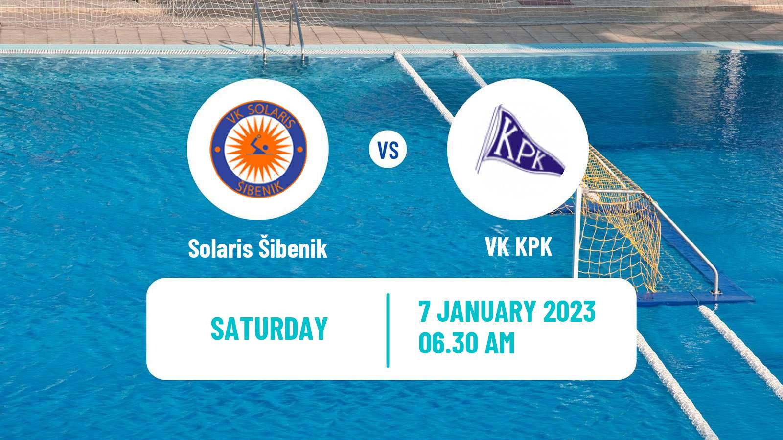 Water polo Croatian Water Polo Prva Liga Solaris Šibenik - VK KPK
