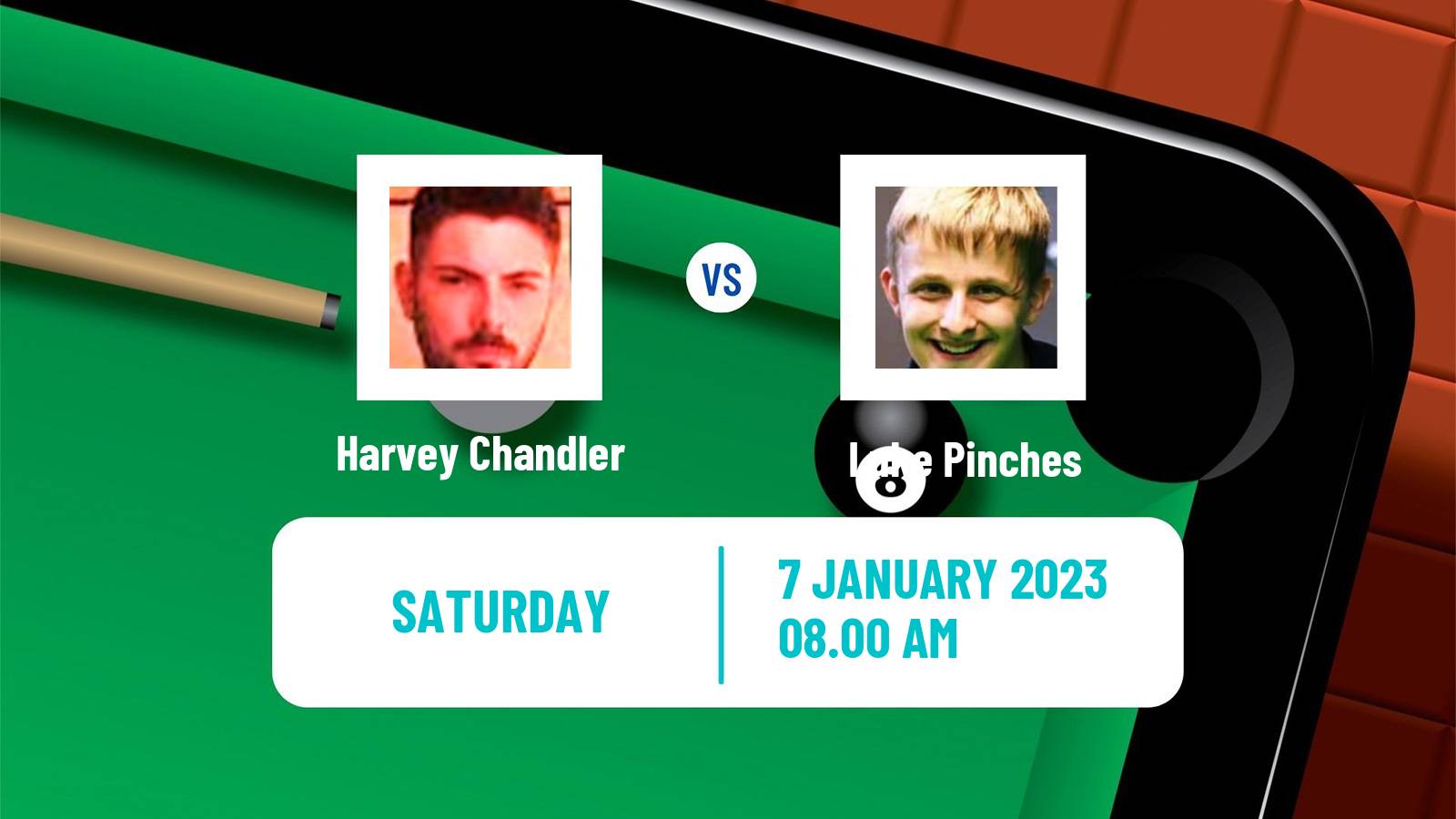 Snooker Snooker Harvey Chandler - Luke Pinches