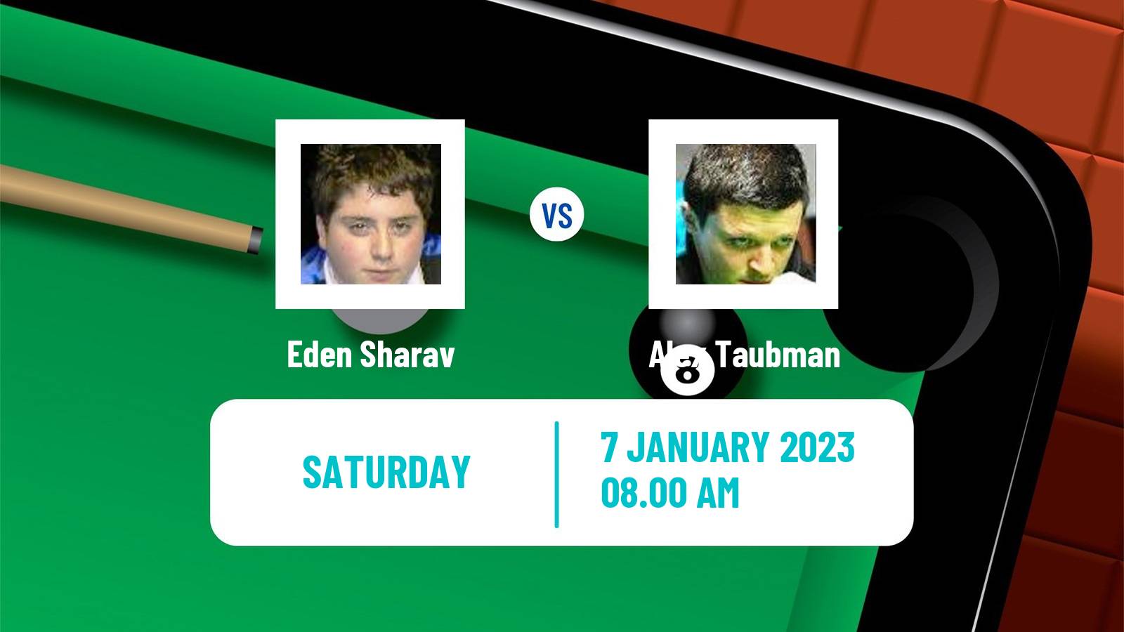 Snooker Snooker Eden Sharav - Alex Taubman