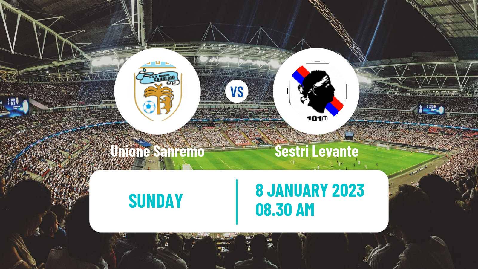 Soccer Italian Serie D - Group A Unione Sanremo - Sestri Levante