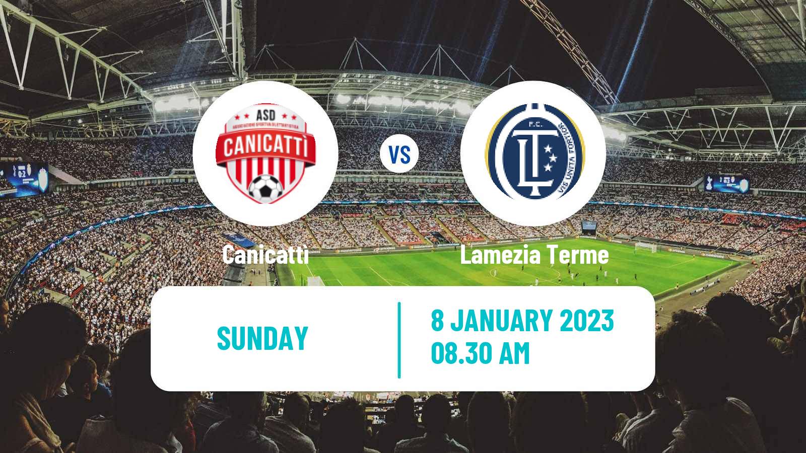 Soccer Italian Serie D - Group I Canicattì - Lamezia Terme
