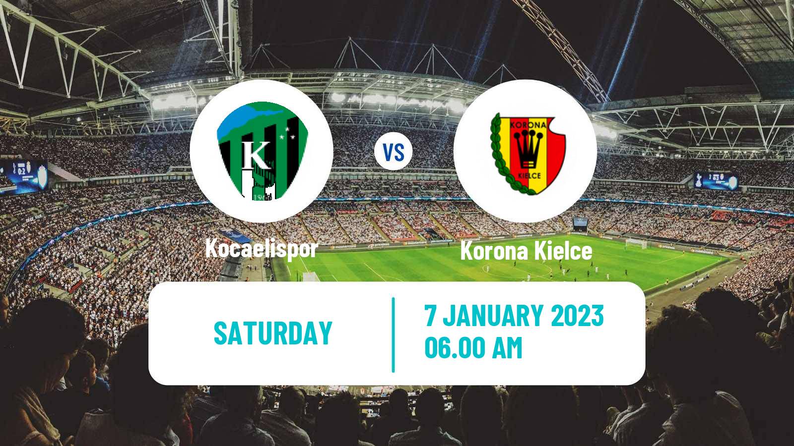 Soccer Club Friendly Kocaelispor - Korona Kielce