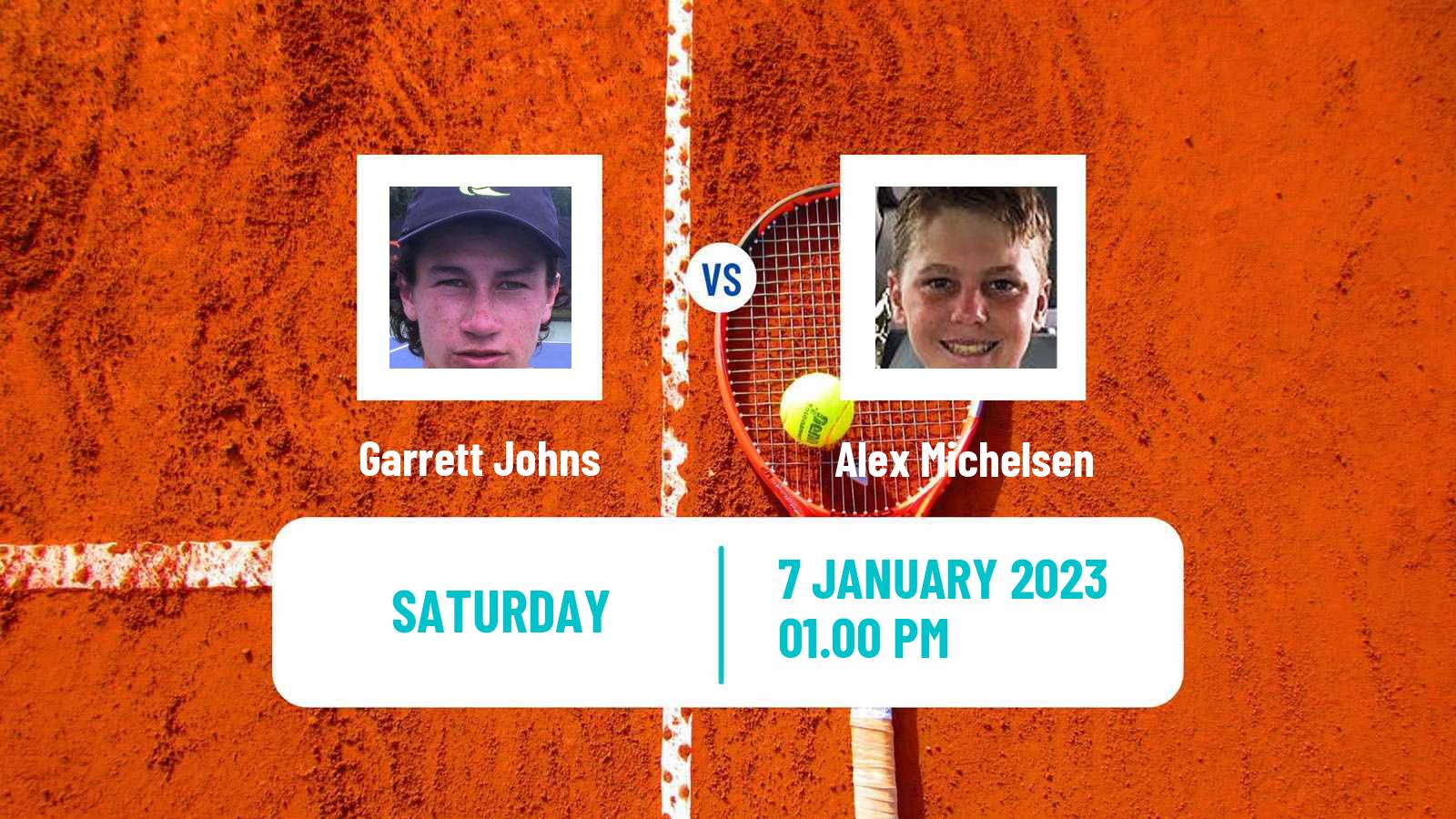 Tennis ITF Tournaments Garrett Johns - Alex Michelsen
