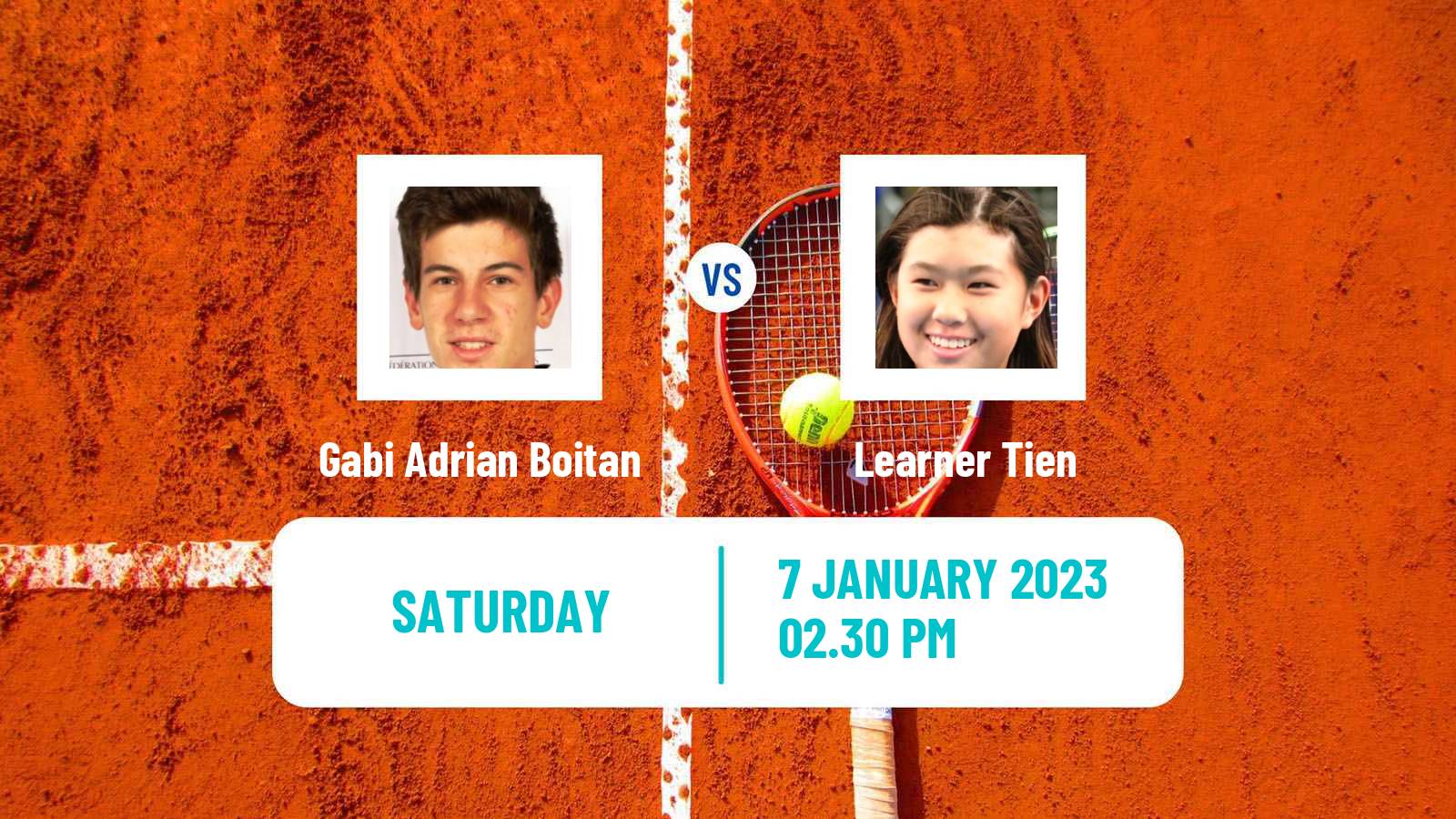 Tennis ITF Tournaments Gabi Adrian Boitan - Learner Tien