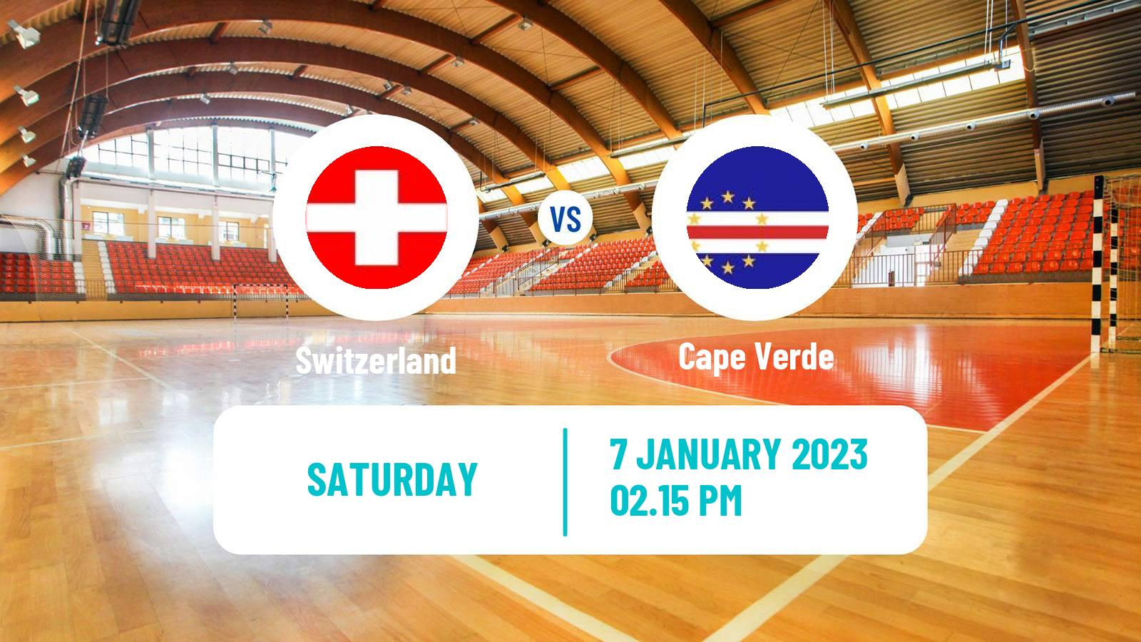 Handball Friendly International Handball Switzerland - Cape Verde