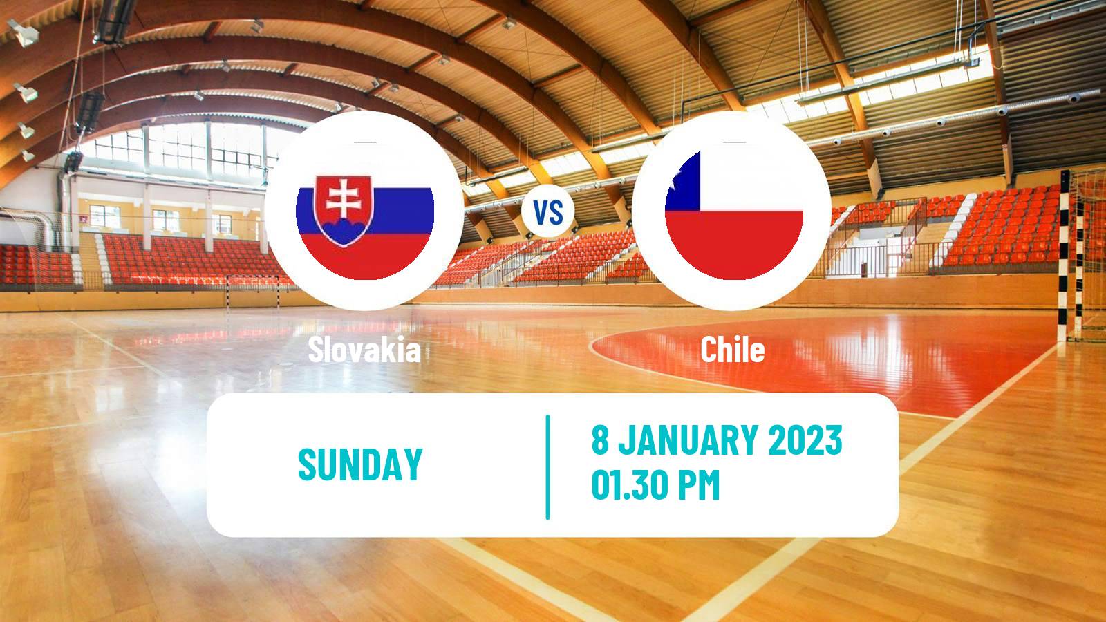 Handball Friendly International Handball Slovakia - Chile