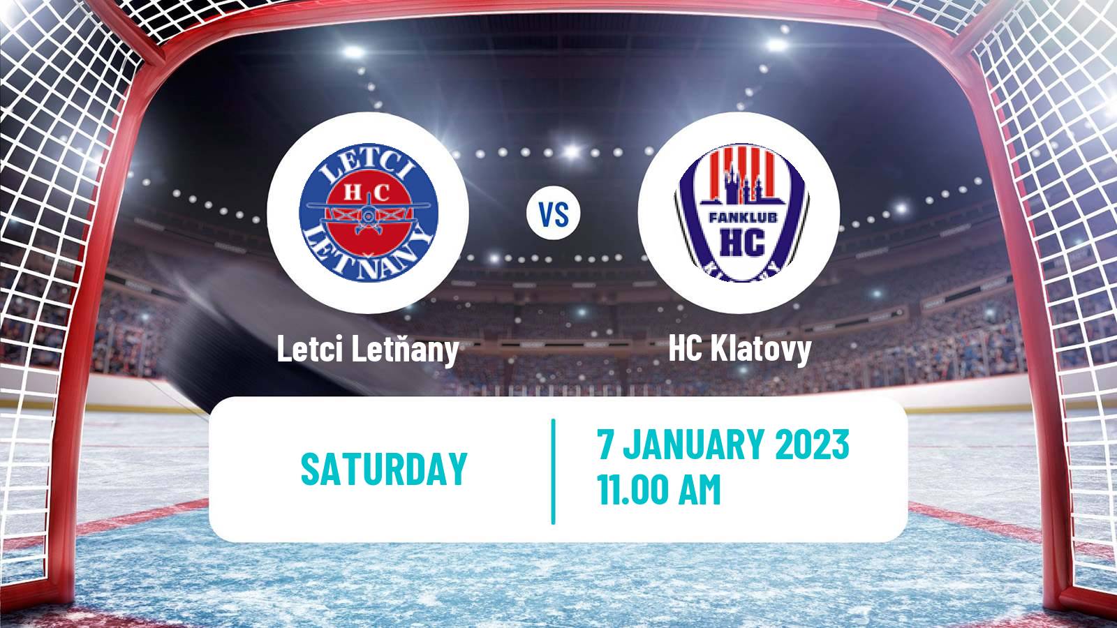 Hockey Czech 2 Liga Hockey West Letci Letňany - Klatovy