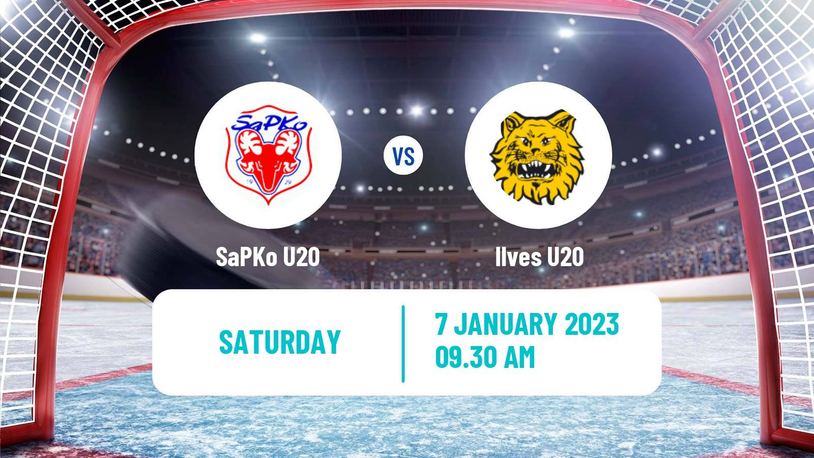 Hockey Finnish SM-sarja U20 SaPKo U20 - Ilves U20