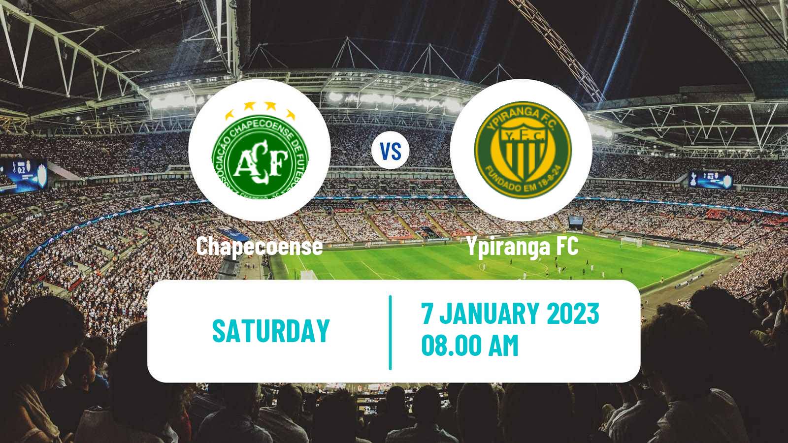 Soccer Club Friendly Chapecoense - Ypiranga