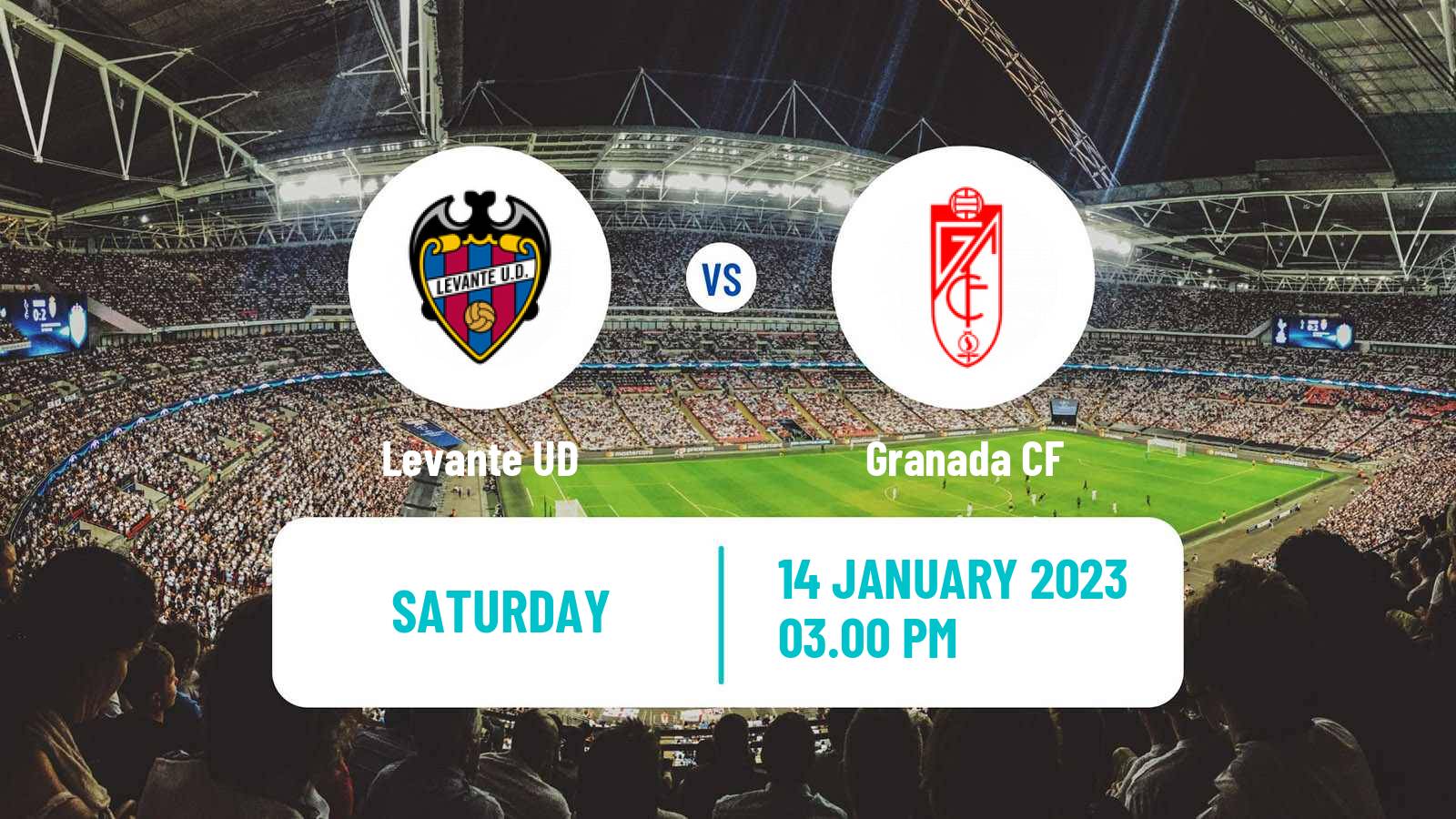 Soccer Spanish LaLiga2 Levante - Granada