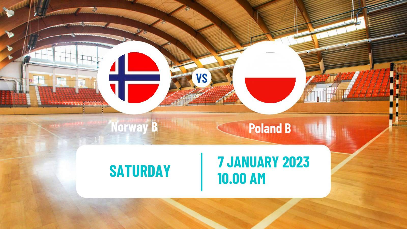 Handball Friendly International Handball Norway B - Poland B