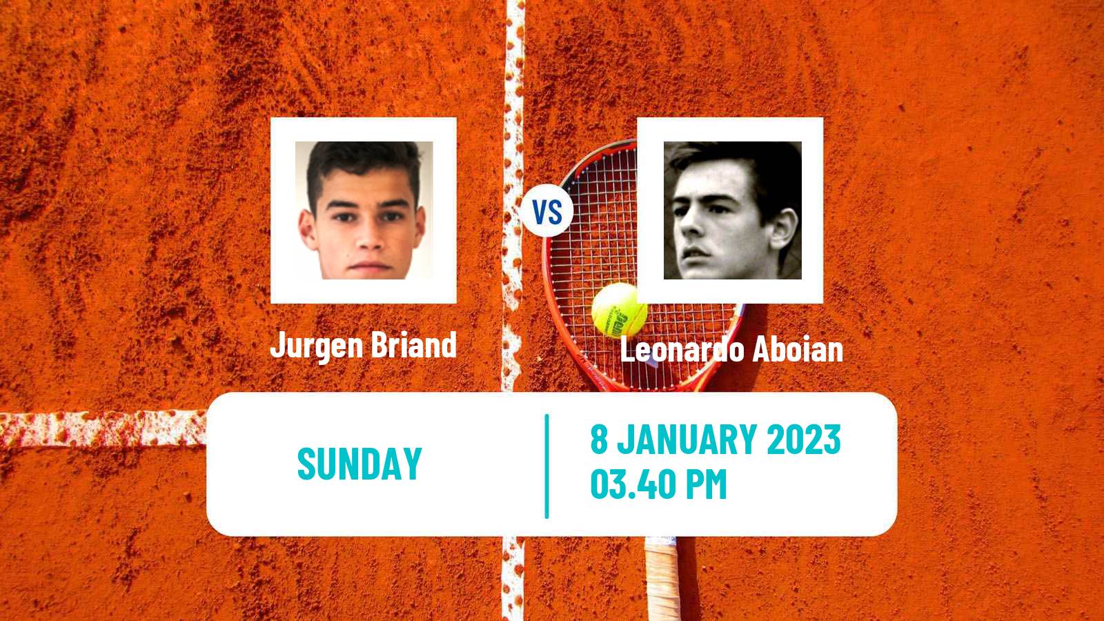 Tennis ATP Challenger Jurgen Briand - Leonardo Aboian
