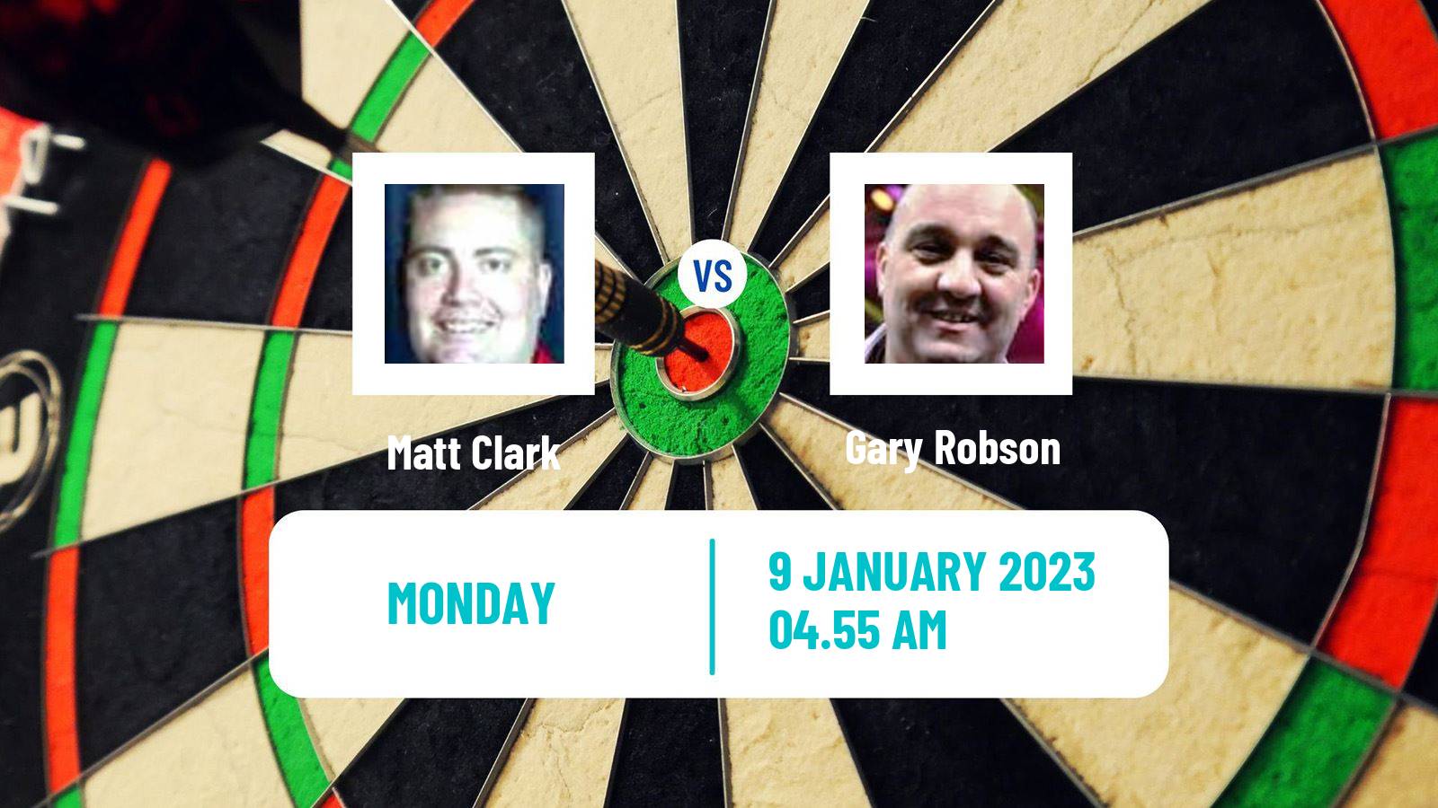 Darts Darts Matt Clark - Gary Robson