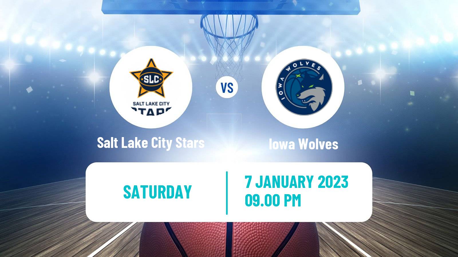 Basketball NBA G-League Salt Lake City Stars - Iowa Wolves