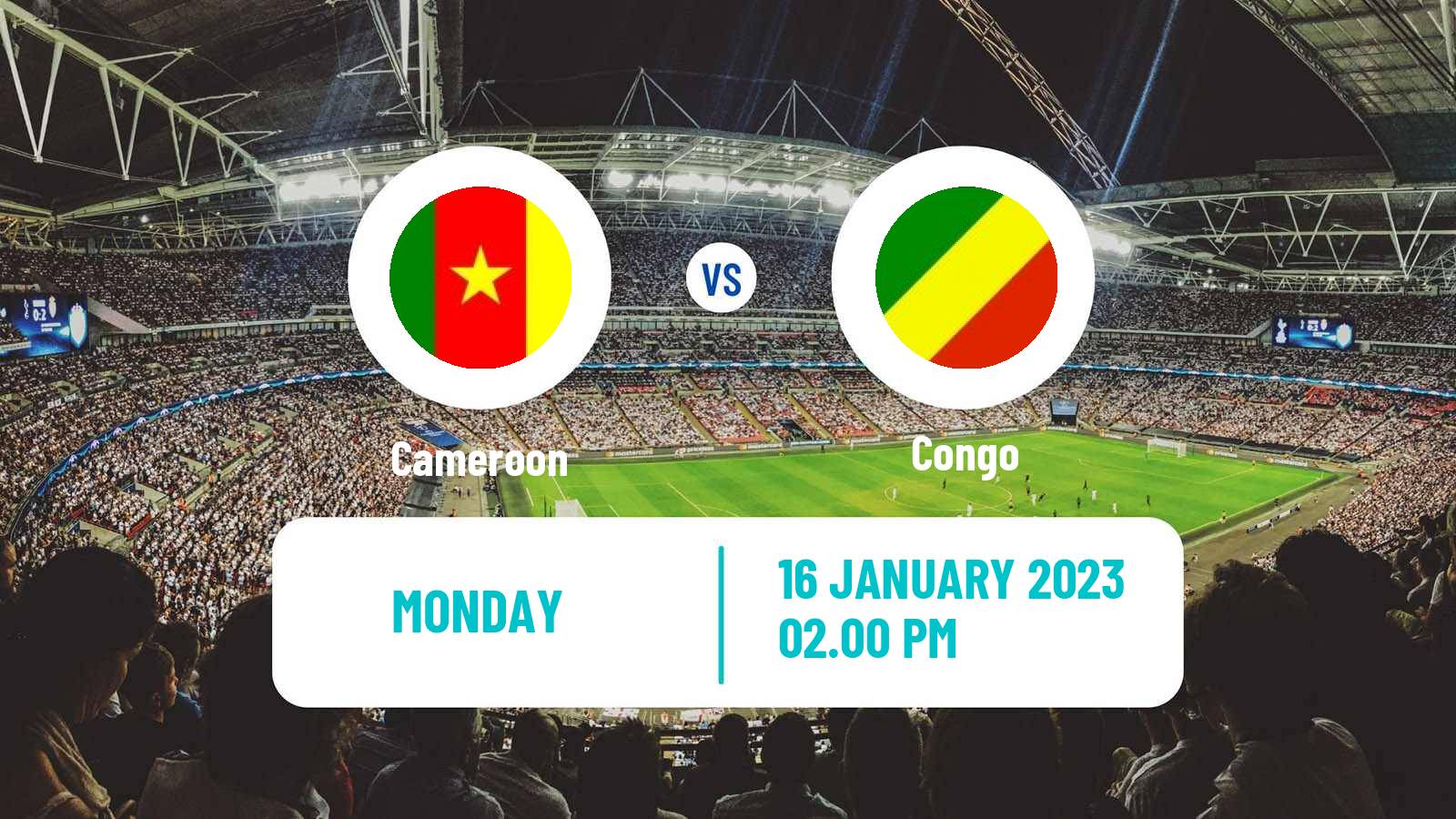 Soccer African Nations Championship Cameroon - Congo