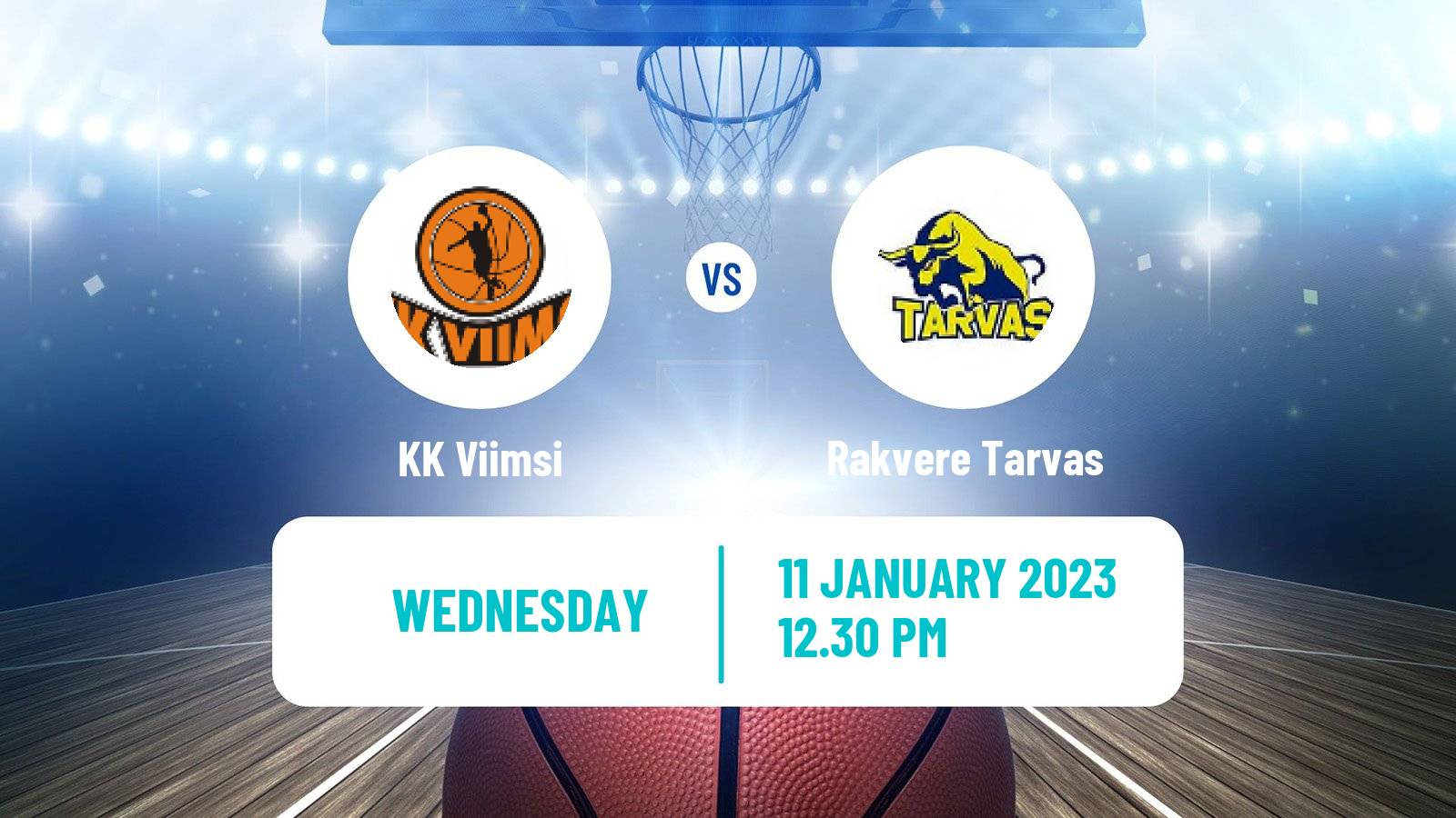 Basketball Estonian–Latvian Basketball League Viimsi - Rakvere Tarvas