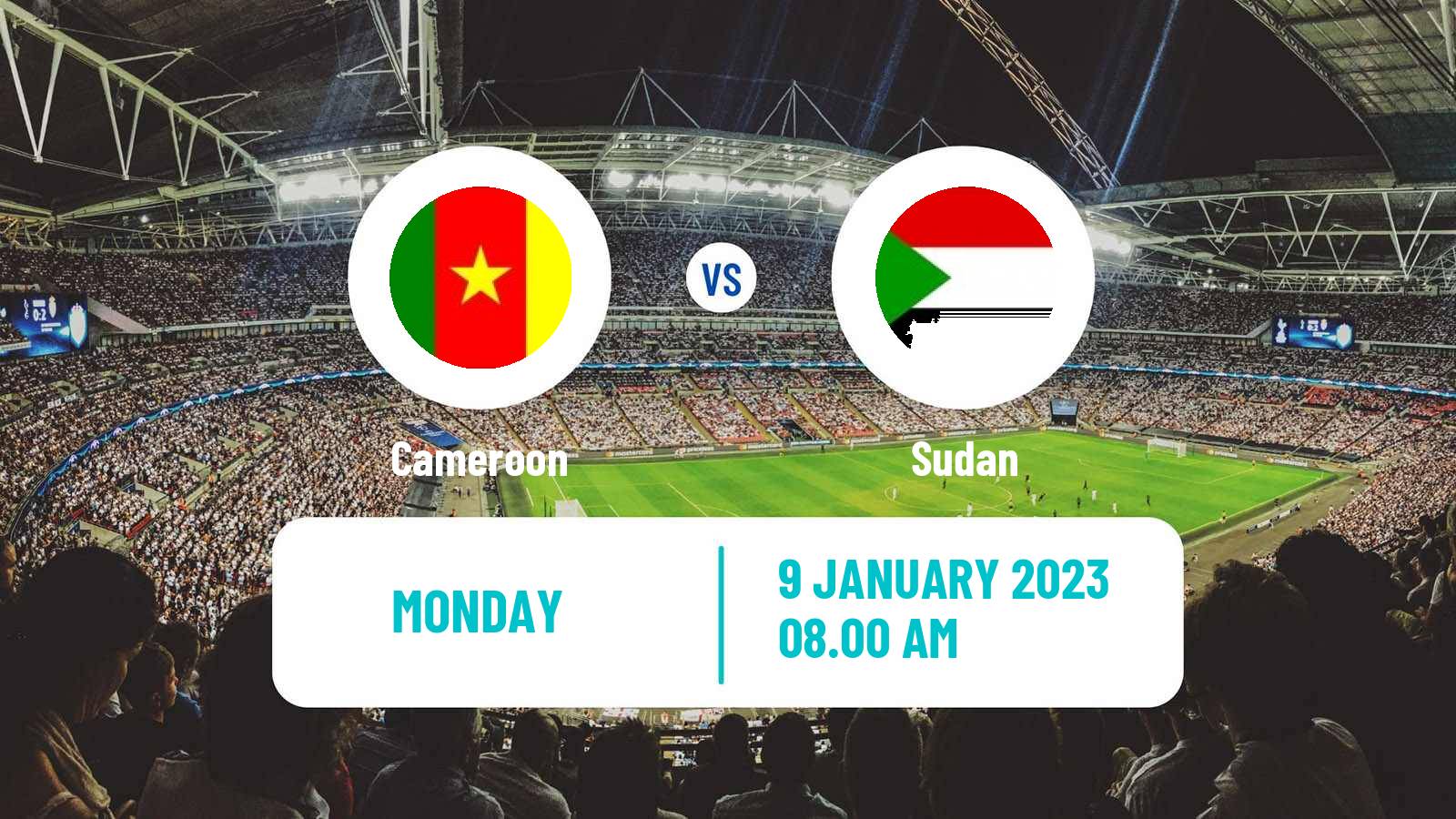 Soccer Friendly Cameroon - Sudan