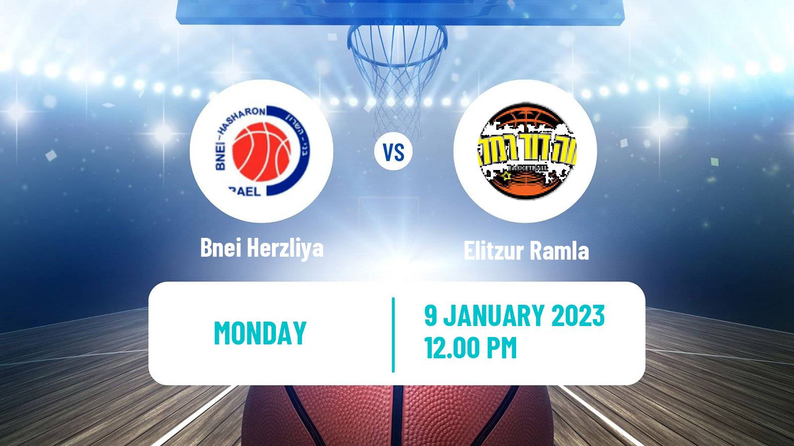Basketball Israeli WBL Women Bnei Herzliya - Elitzur Ramla
