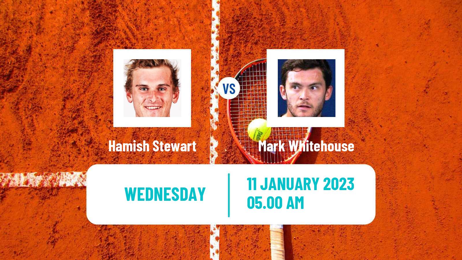 Tennis ITF Tournaments Hamish Stewart - Mark Whitehouse