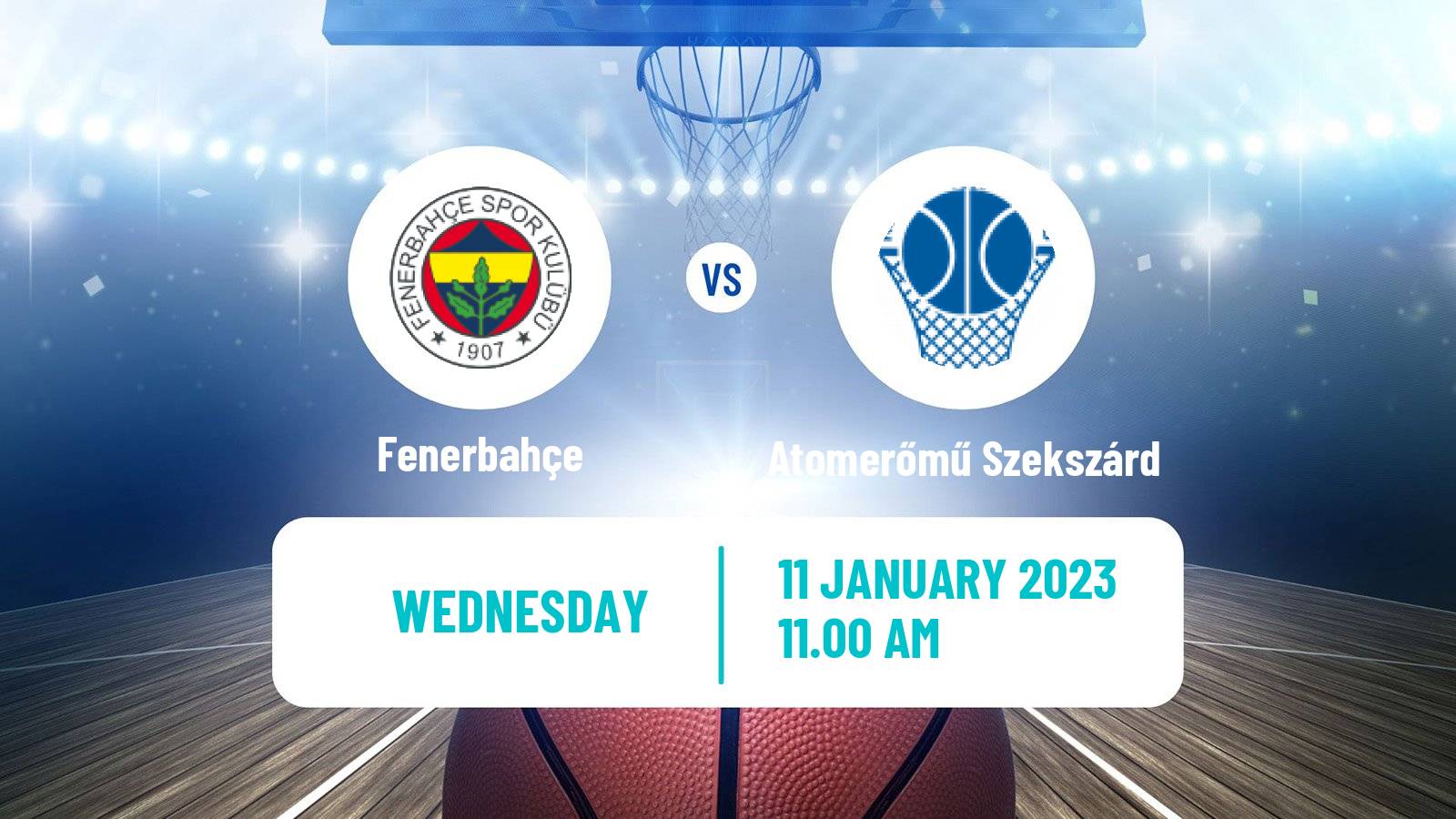 Basketball Euroleague Women Fenerbahçe - Atomerőmű Szekszárd