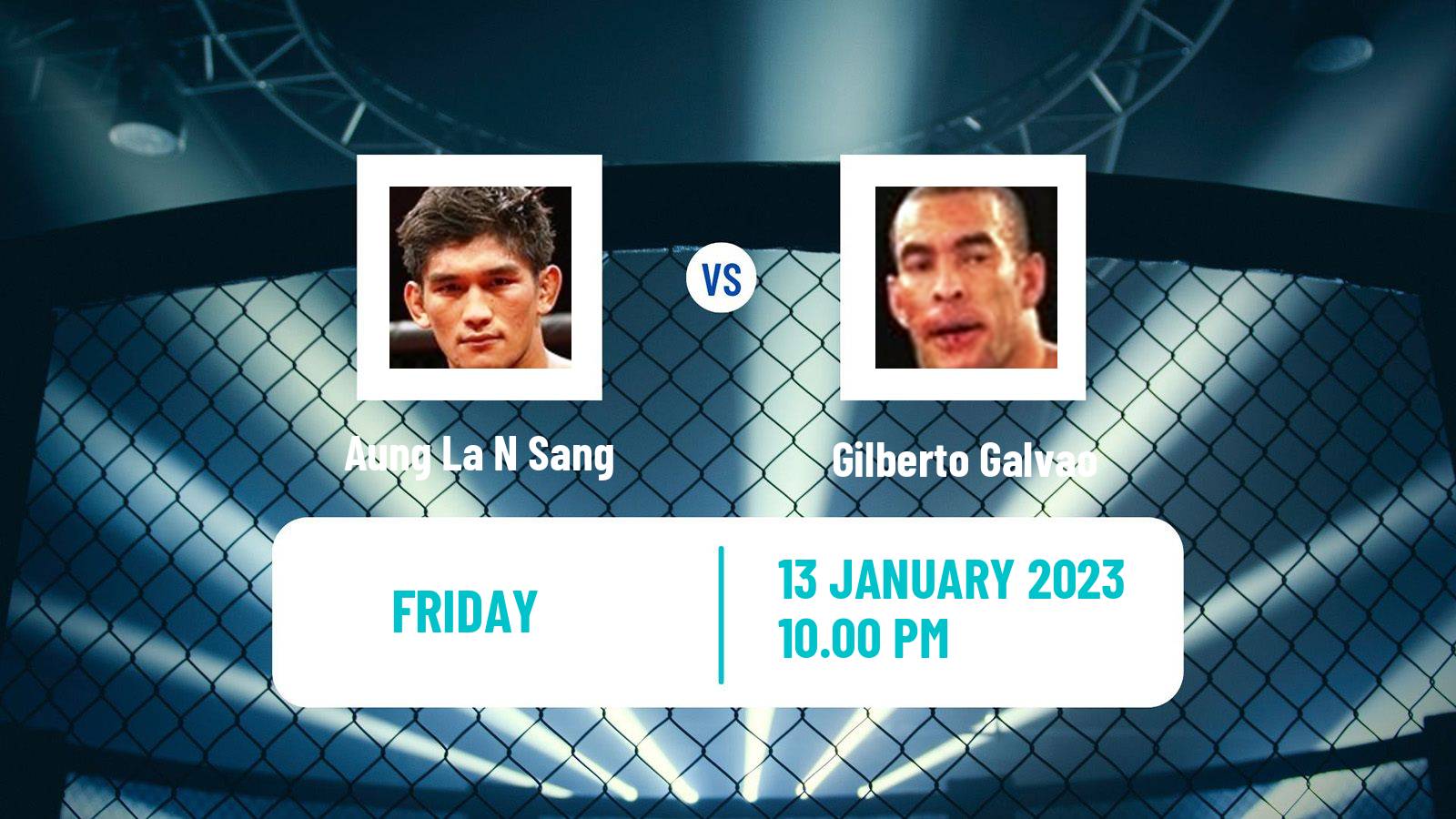 MMA MMA Aung La N Sang - Gilberto Galvao