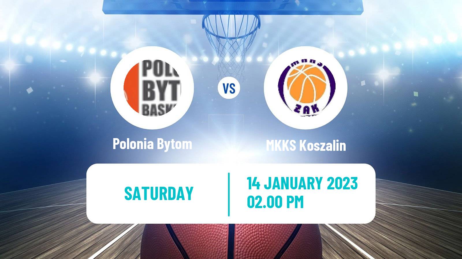 Basketball Polish 1 Liga Basketball Polonia Bytom - MKKS Koszalin