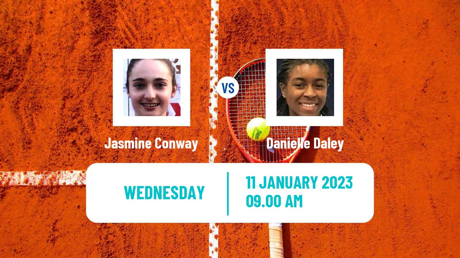 Tennis ITF Tournaments Jasmine Conway - Danielle Daley