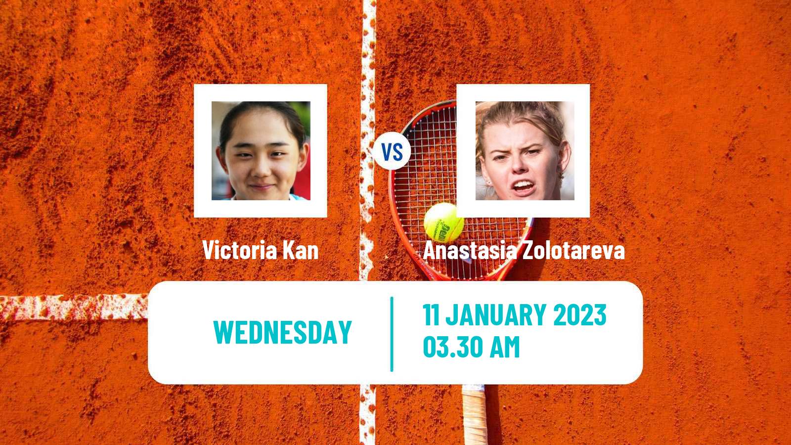 Tennis ITF Tournaments Victoria Kan - Anastasia Zolotareva