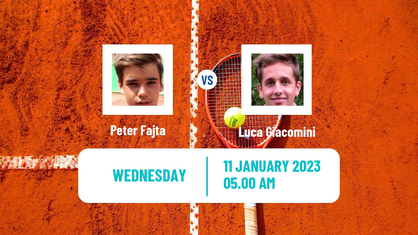 Tennis ITF Tournaments Peter Fajta - Luca Giacomini