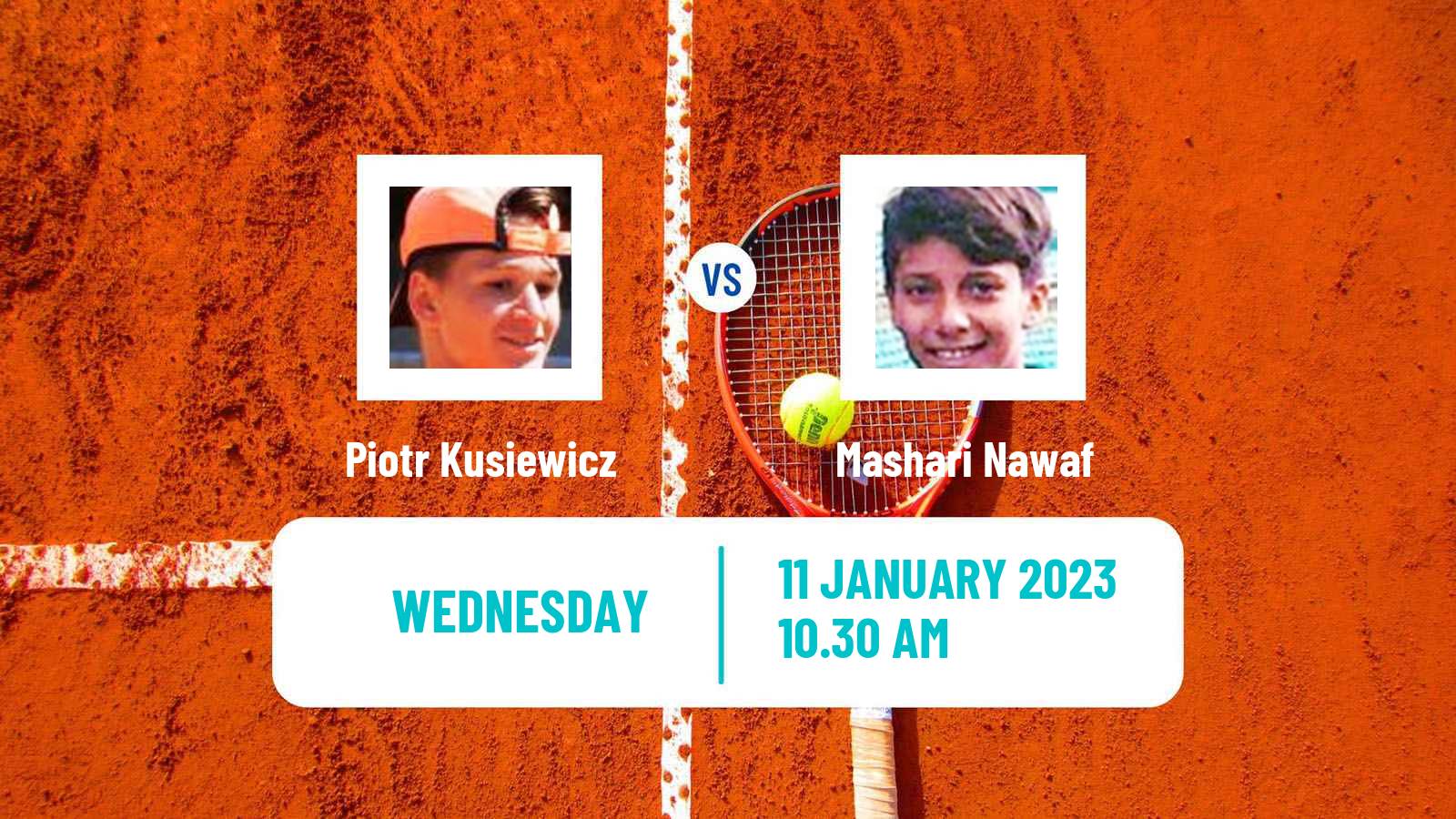 Tennis ITF Tournaments Piotr Kusiewicz - Mashari Nawaf