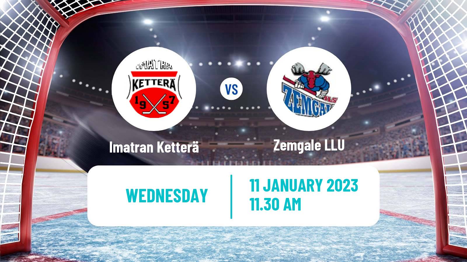 Hockey Finnish Mestis Imatran Ketterä - Zemgale LLU