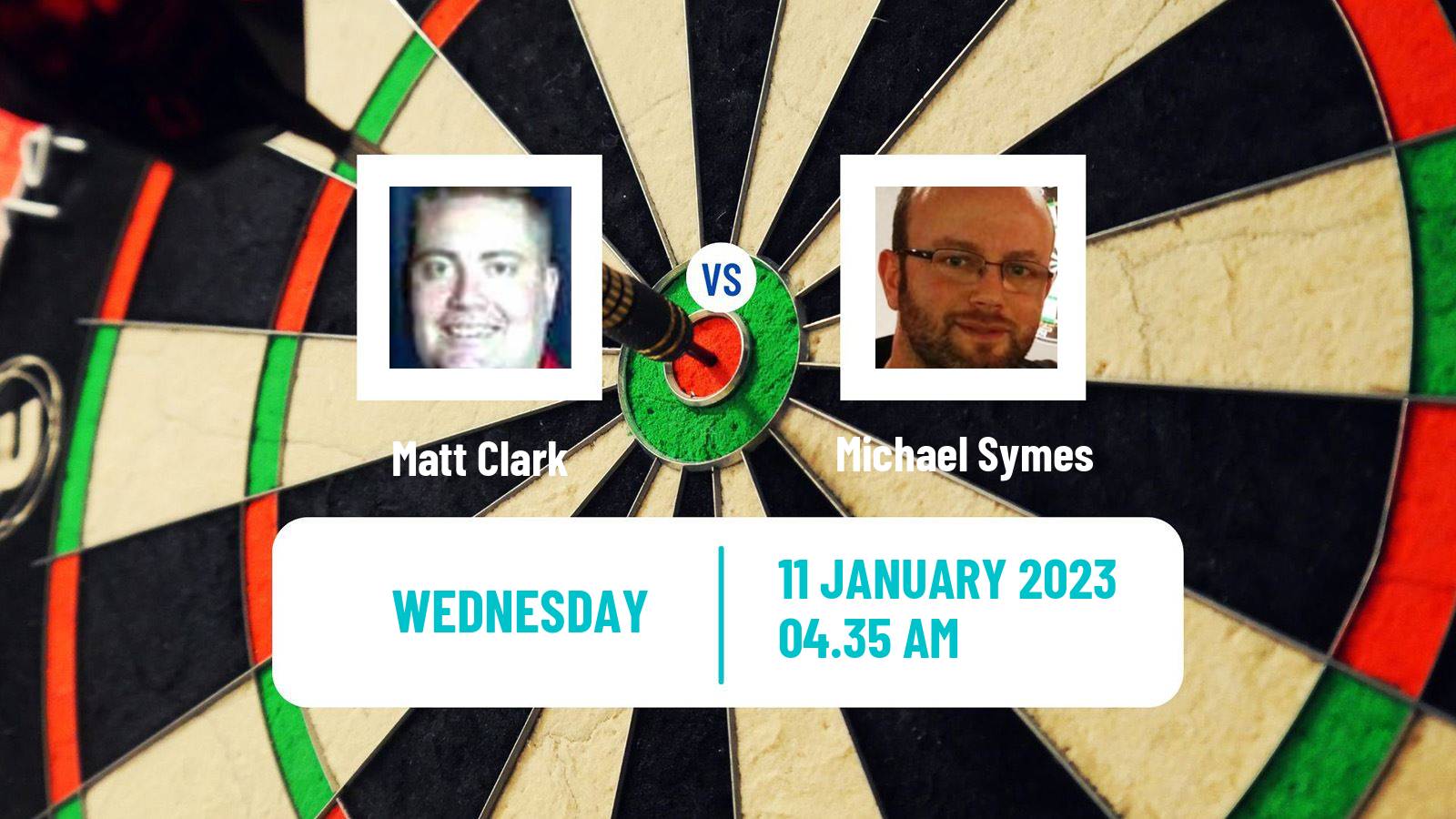 Darts Darts Matt Clark - Michael Symes