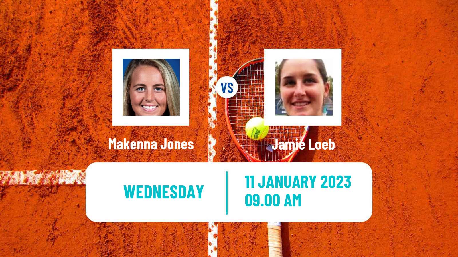 Tennis ITF Tournaments Makenna Jones - Jamie Loeb