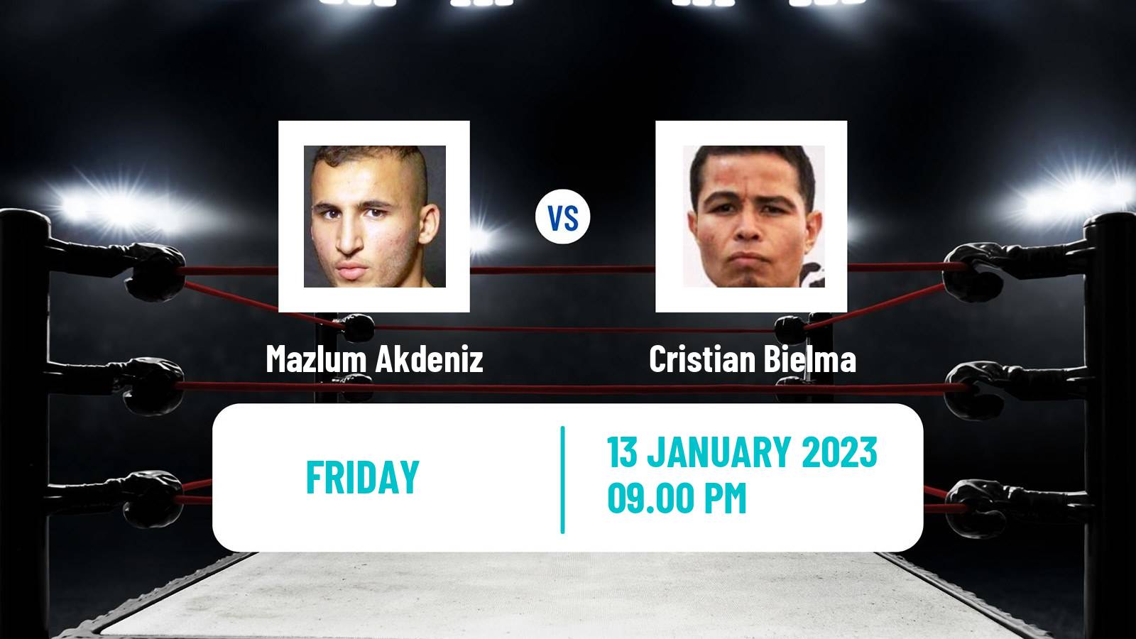 Boxing Boxing Mazlum Akdeniz - Cristian Bielma